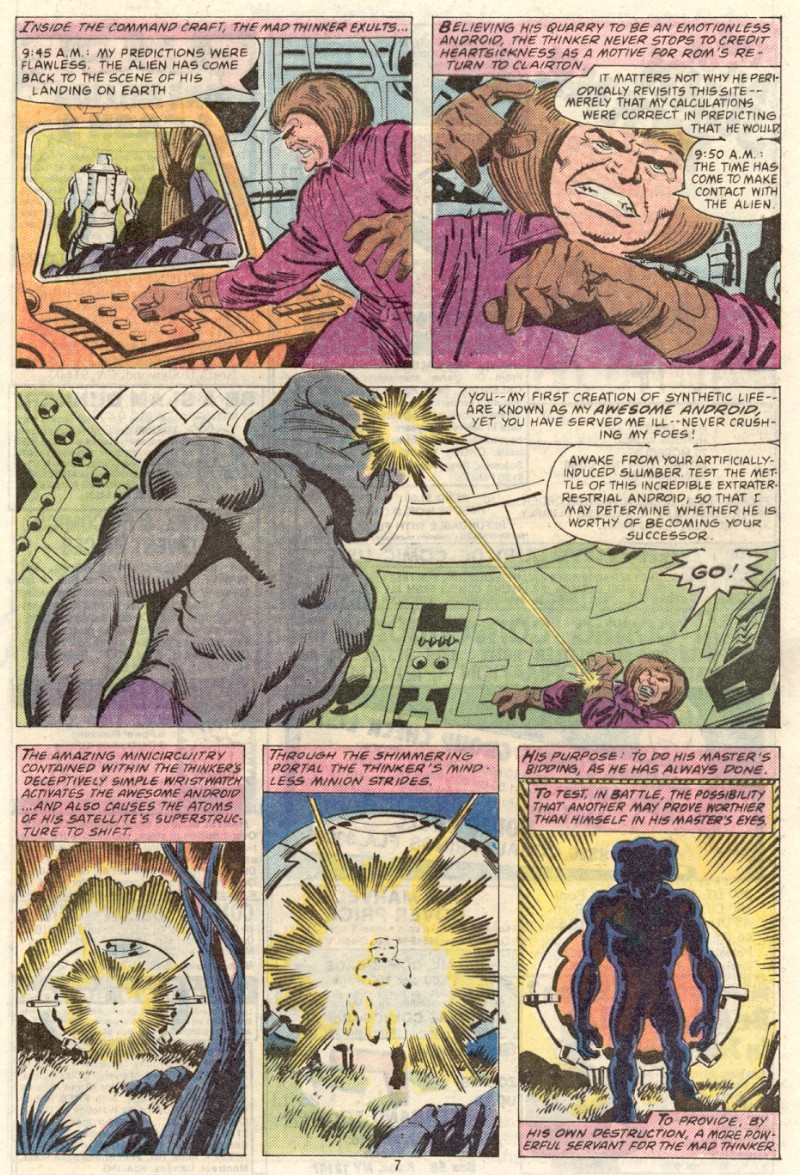 Read online ROM (1979) comic -  Issue #14 - 7