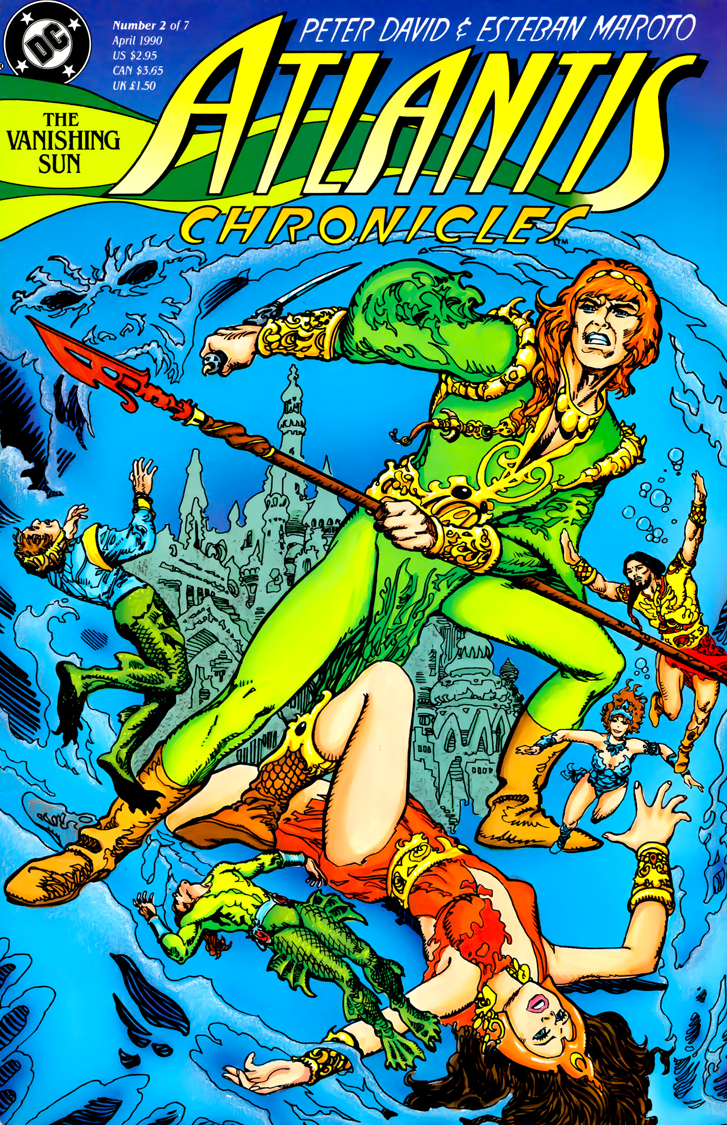 Read online Atlantis Chronicles comic -  Issue #2 - 1