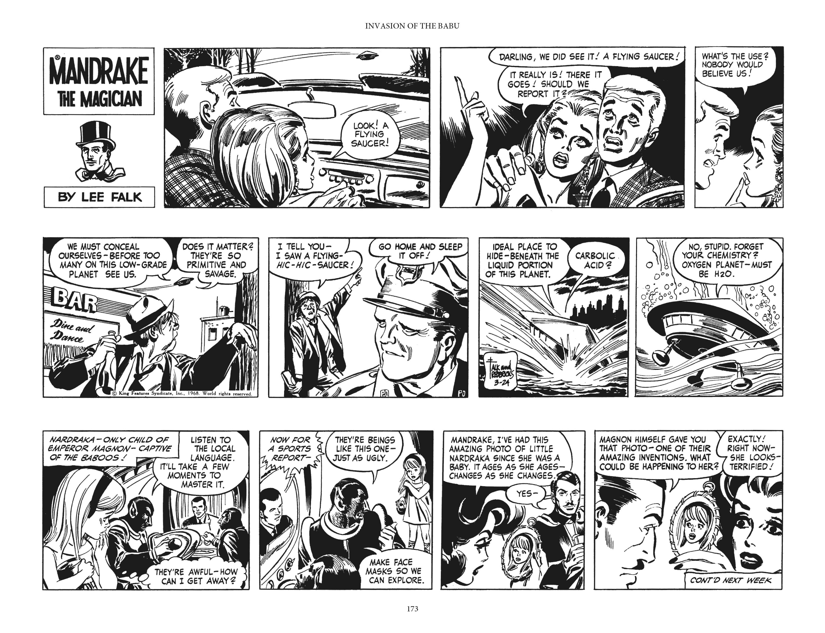 Read online Mandrake the Magician: The Fred Fredricks Sundays comic -  Issue # TPB (Part 2) - 74