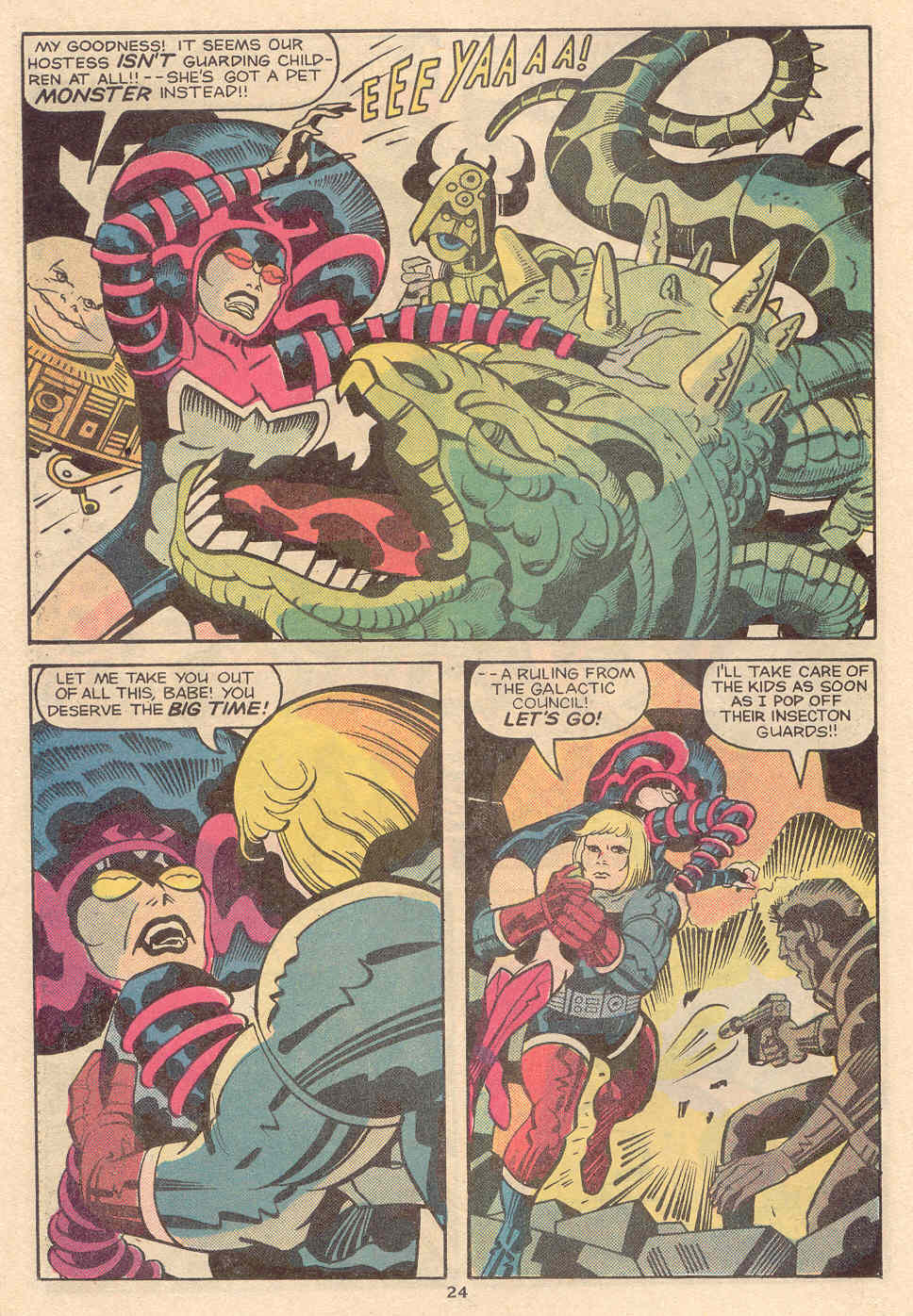 Read online Captain Victory and the Galactic Rangers (1981) comic -  Issue #3 - 27