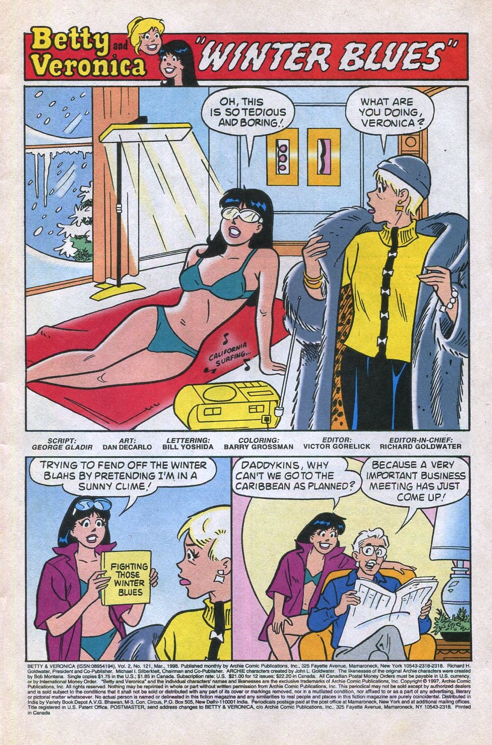 Read online Betty and Veronica (1987) comic -  Issue #121 - 3