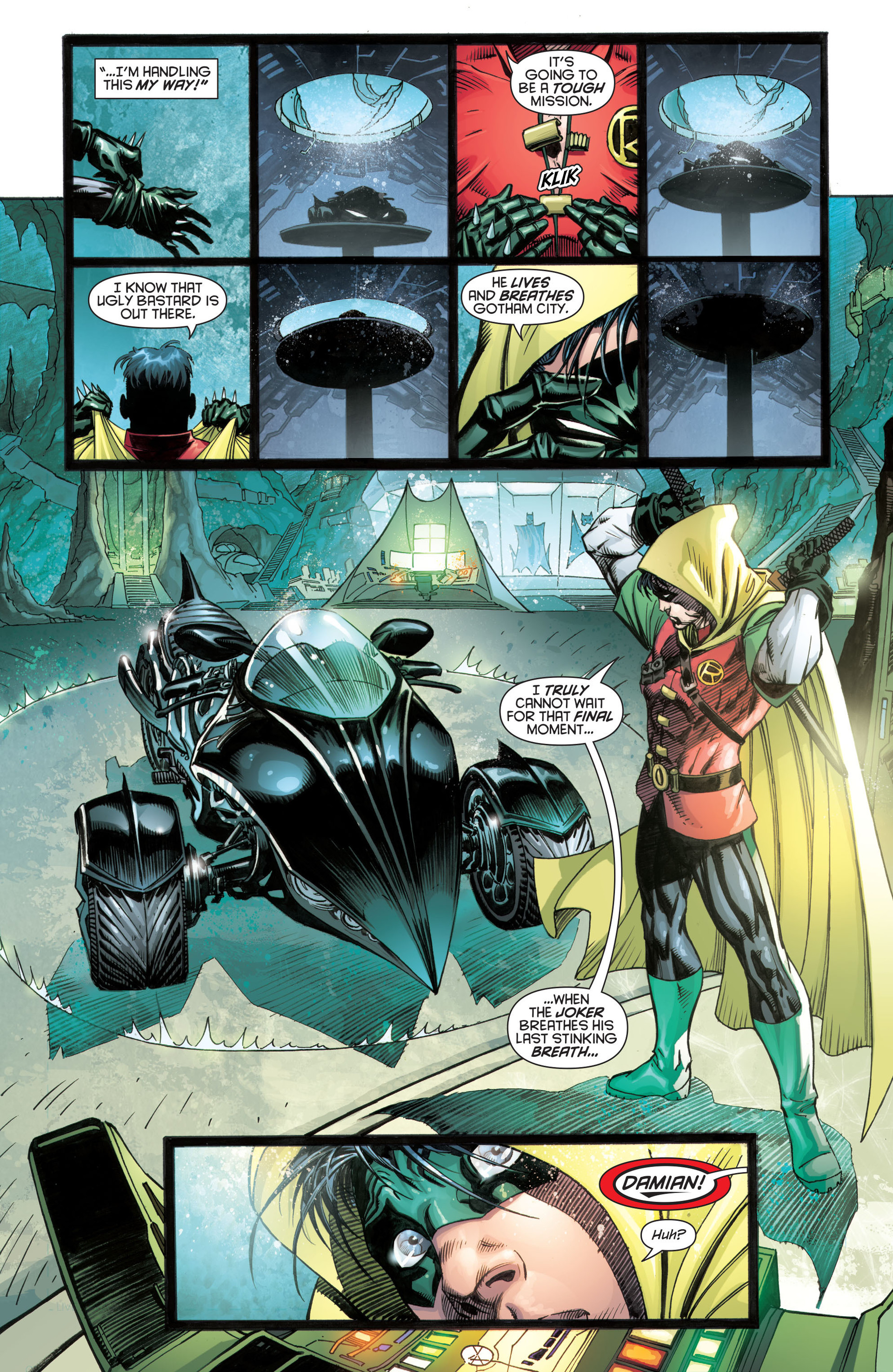 Read online Damian: Son of Batman comic -  Issue #1 - 22