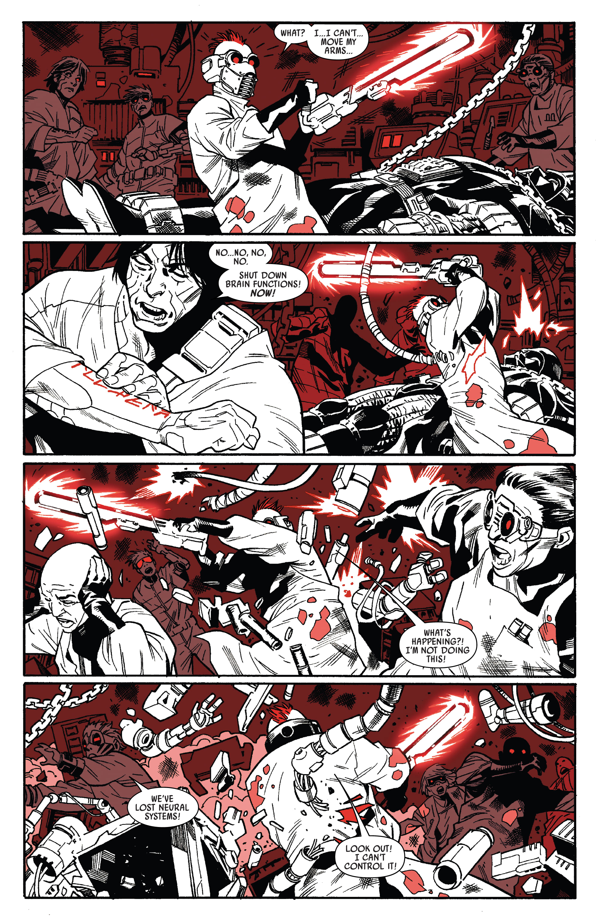 Read online Star Wars: Darth Vader - Black, White & Red comic -  Issue #2 - 5