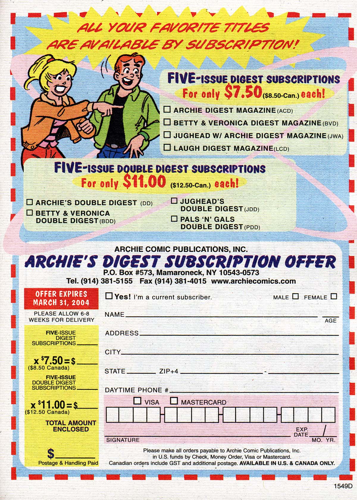 Read online Laugh Comics Digest comic -  Issue #190 - 74