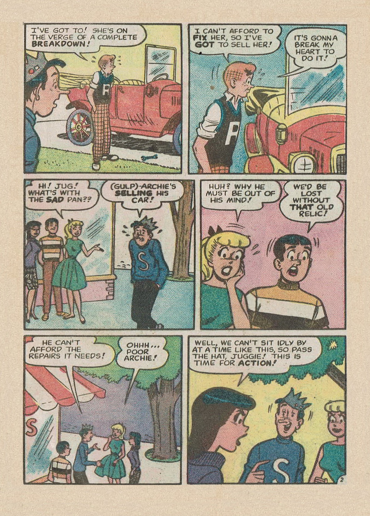 Read online Archie's Double Digest Magazine comic -  Issue #29 - 196