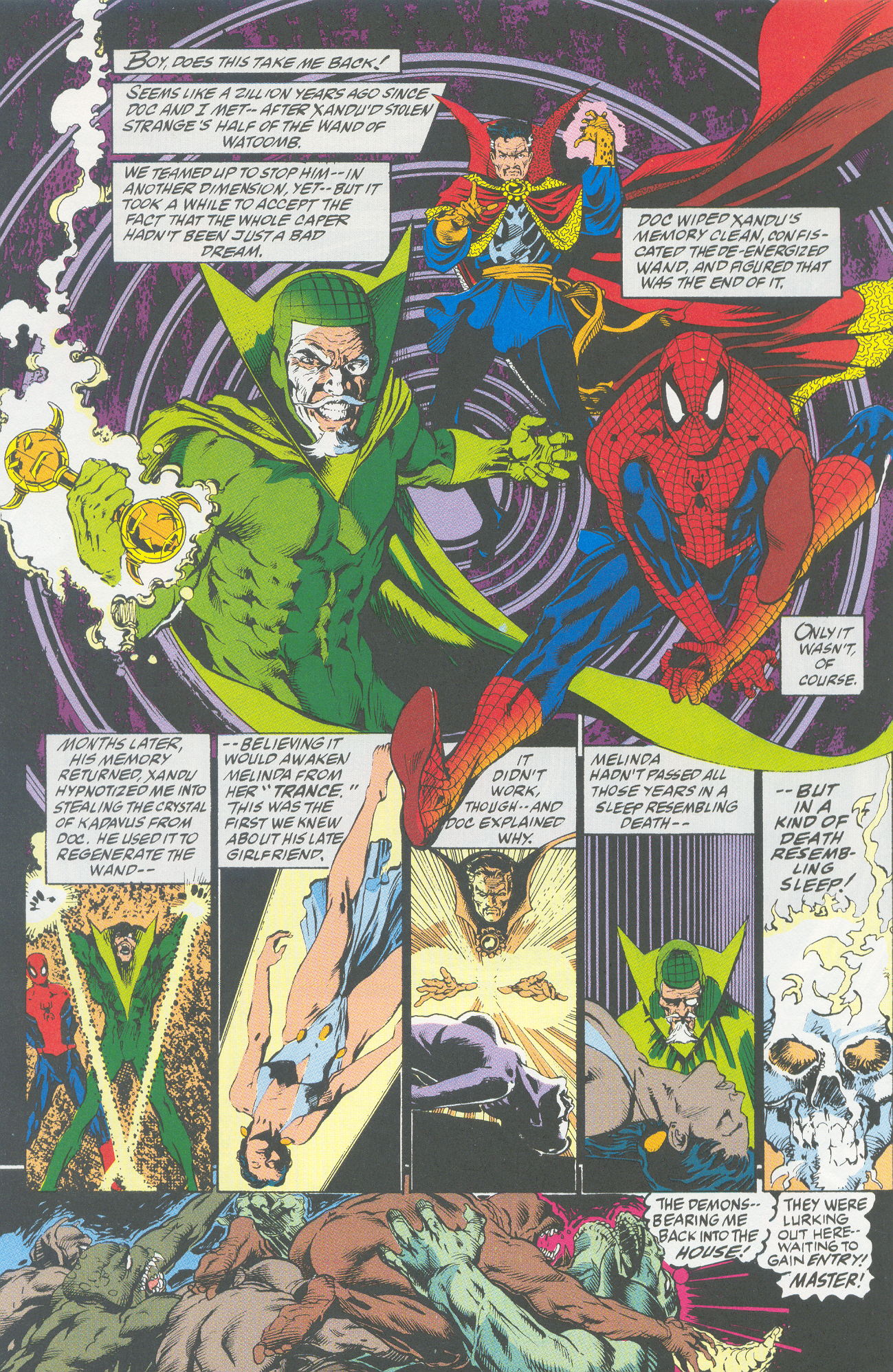 Read online Spider-Man/Dr. Strange: "The Way to Dusty Death" comic -  Issue # Full - 21