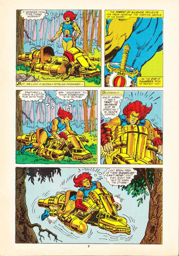 Read online ThunderCats (1987) comic -  Issue #25 - 7