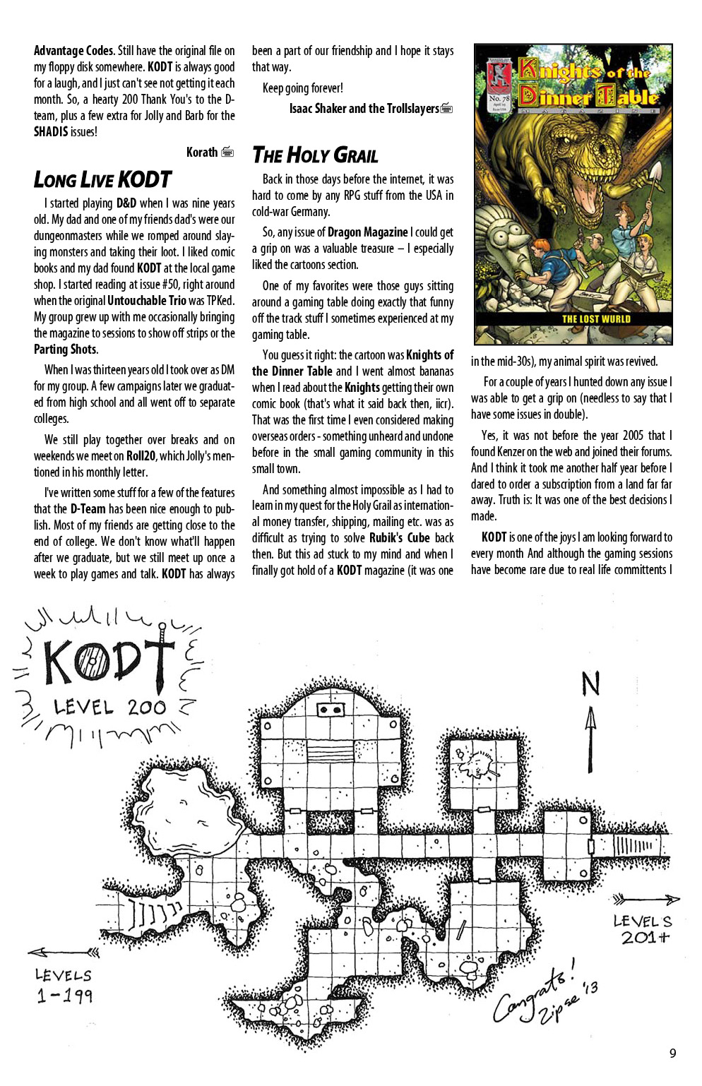 Read online Knights of the Dinner Table comic -  Issue #200 - 11
