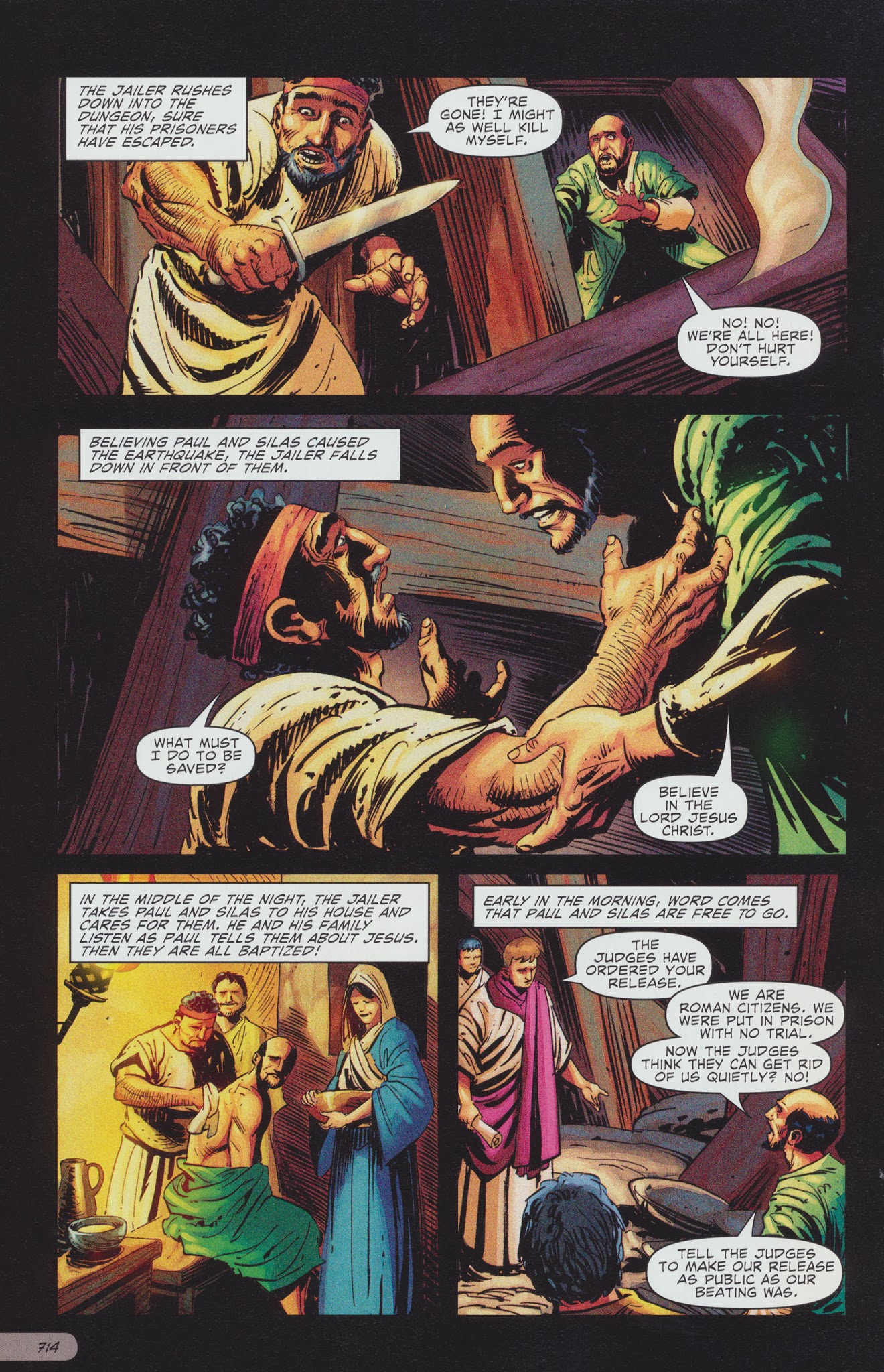 Read online The Action Bible comic -  Issue # TPB 2 - 337