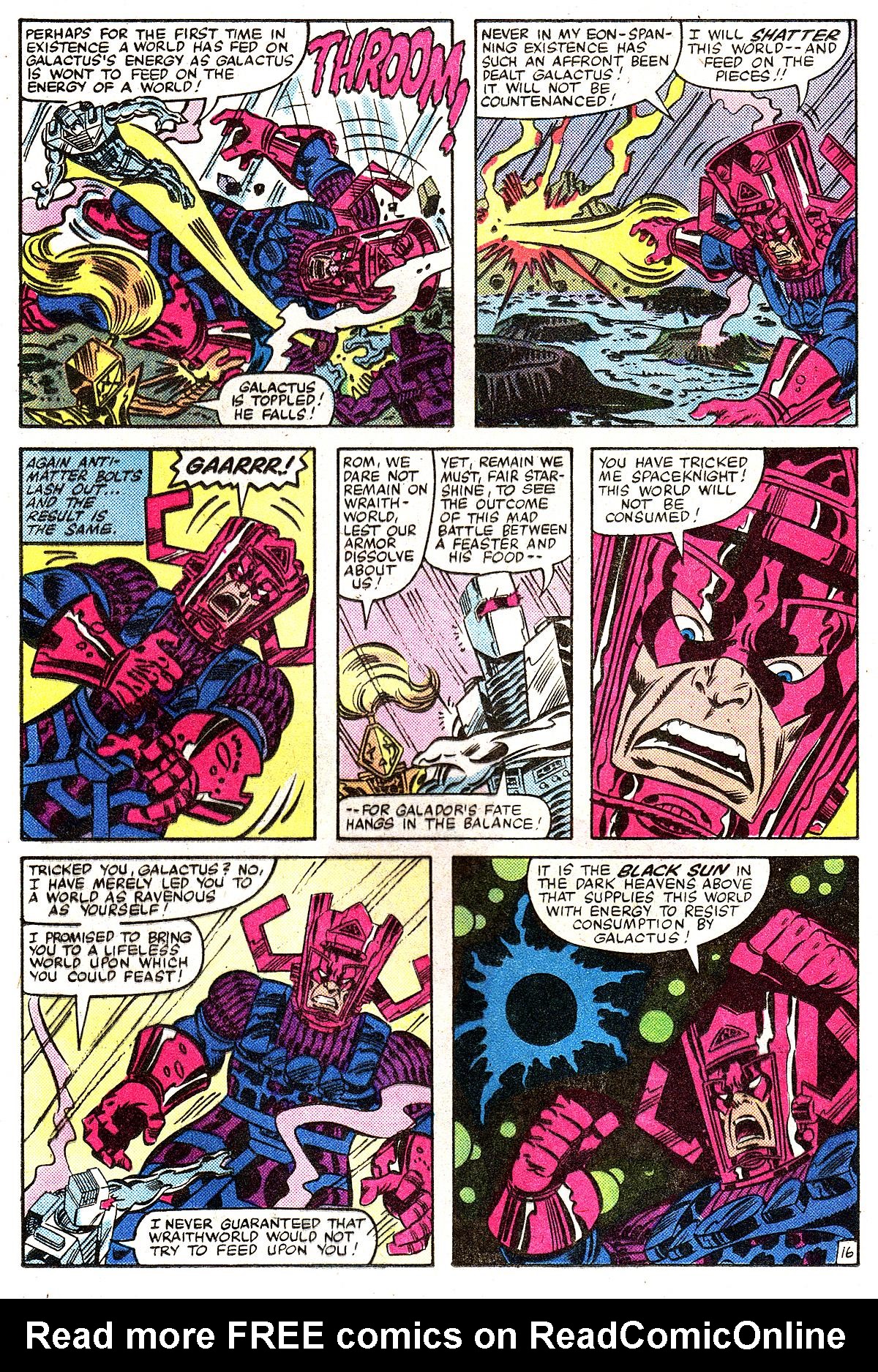 Read online ROM (1979) comic -  Issue #27 - 17