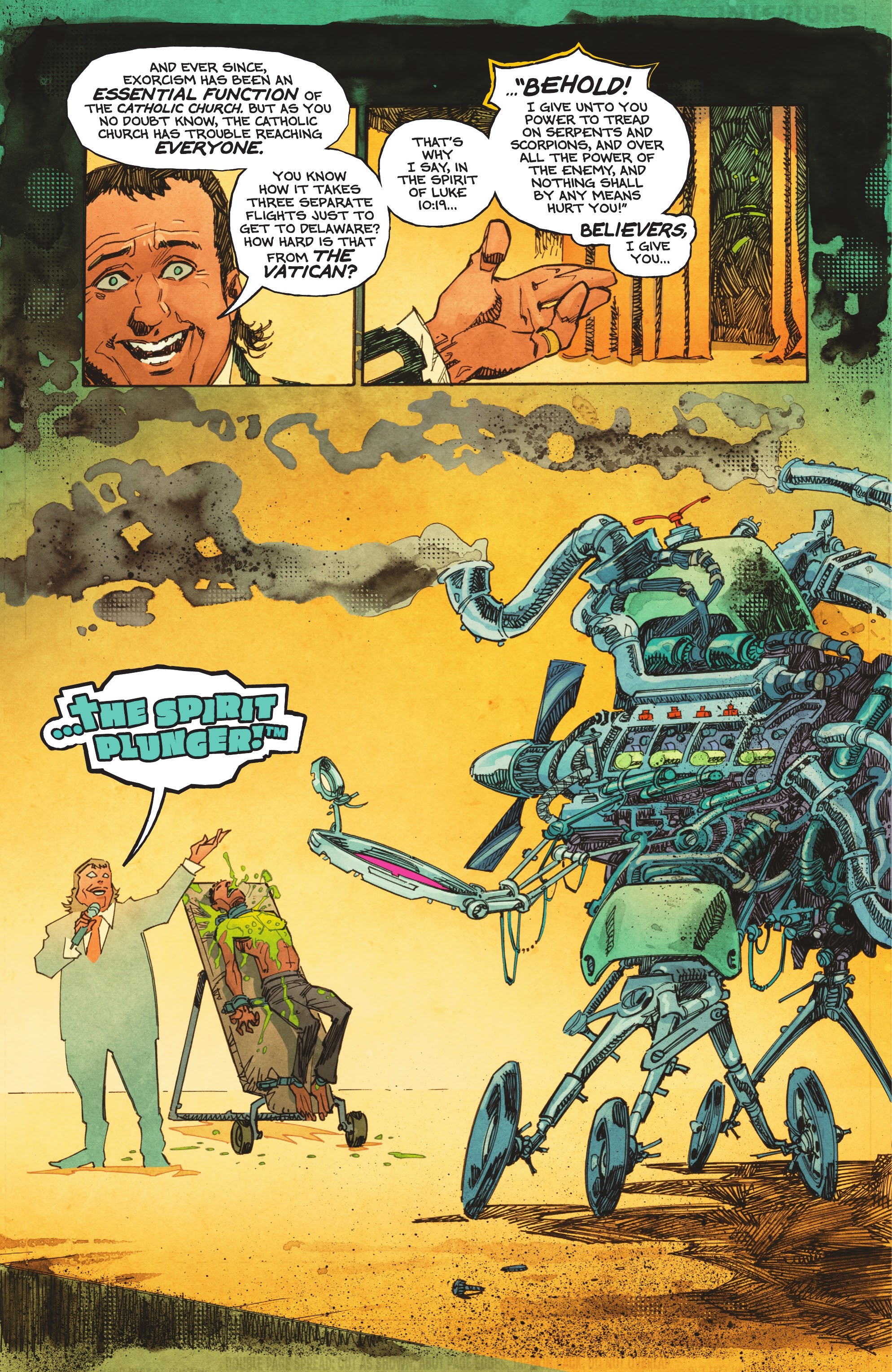 Read online DC Horror Presents: Soul Plumber comic -  Issue #1 - 15