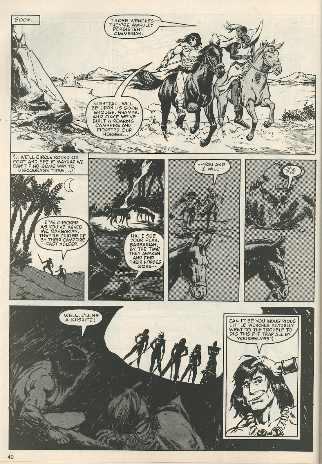 The Savage Sword Of Conan issue 111 - Page 41