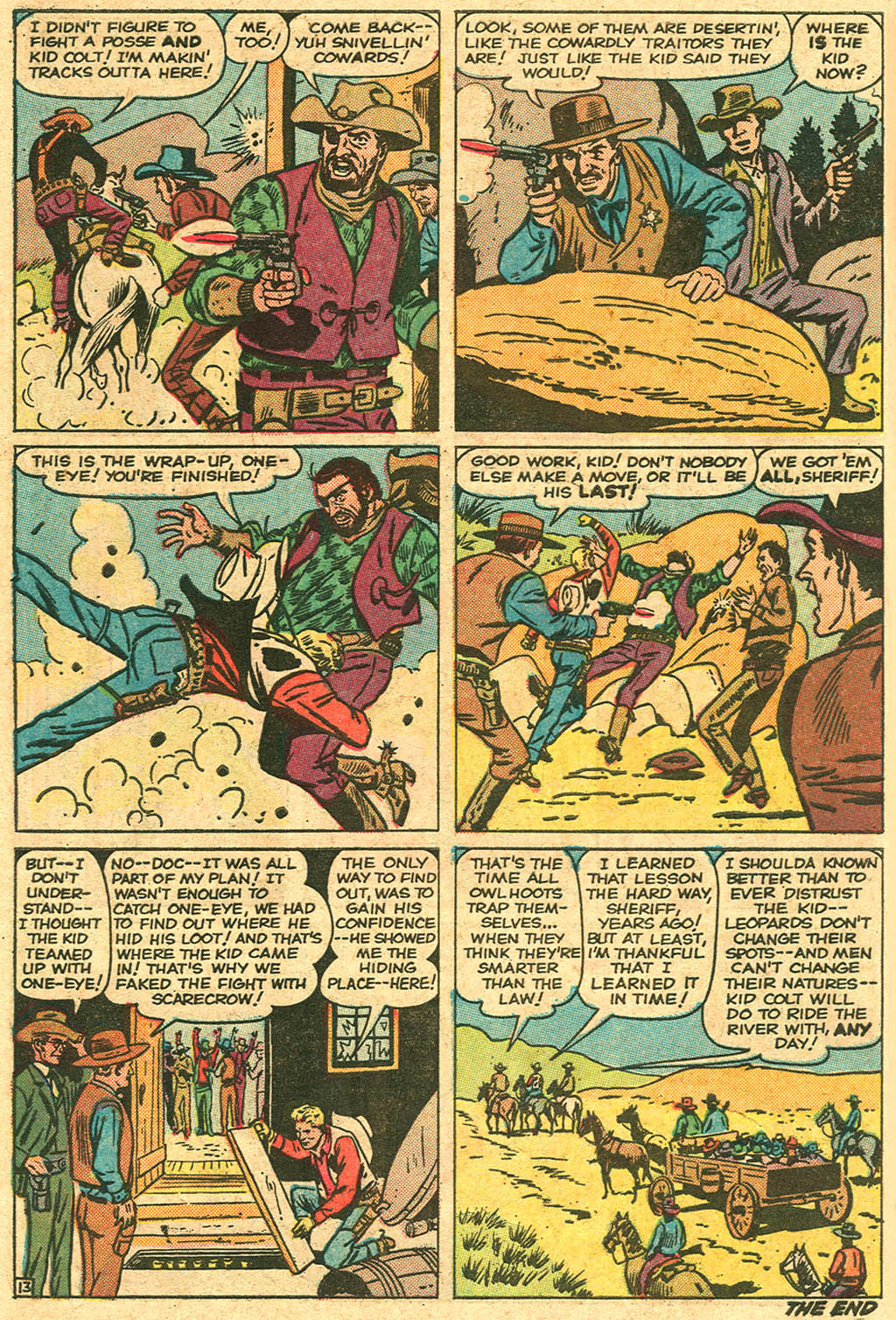 Read online Kid Colt Outlaw comic -  Issue #130 - 38
