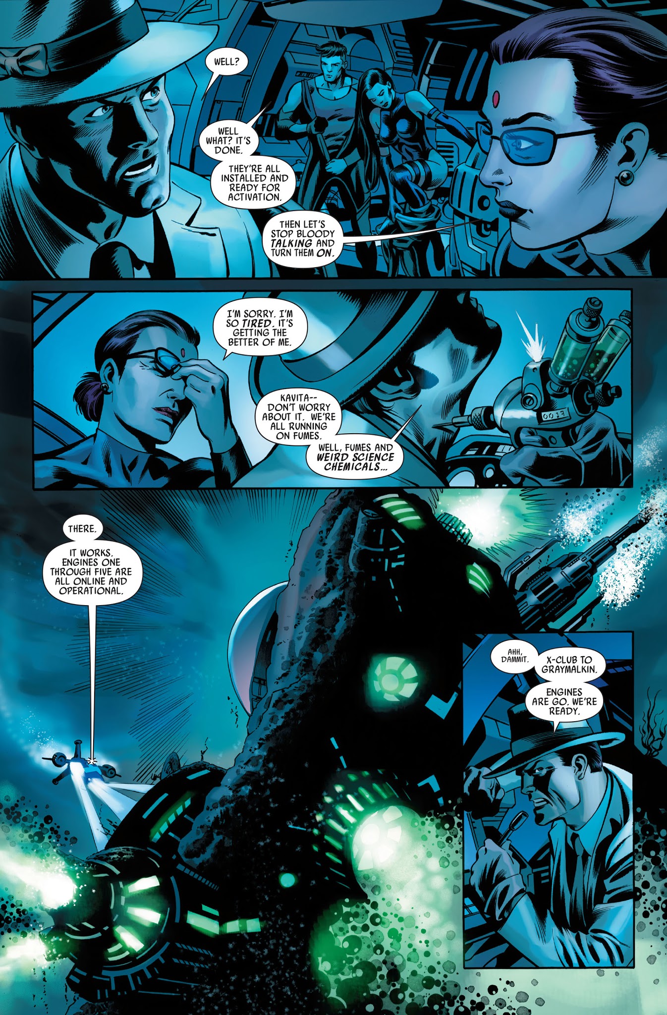 Read online Dark Avengers/Uncanny X-Men: Utopia comic -  Issue # TPB - 119
