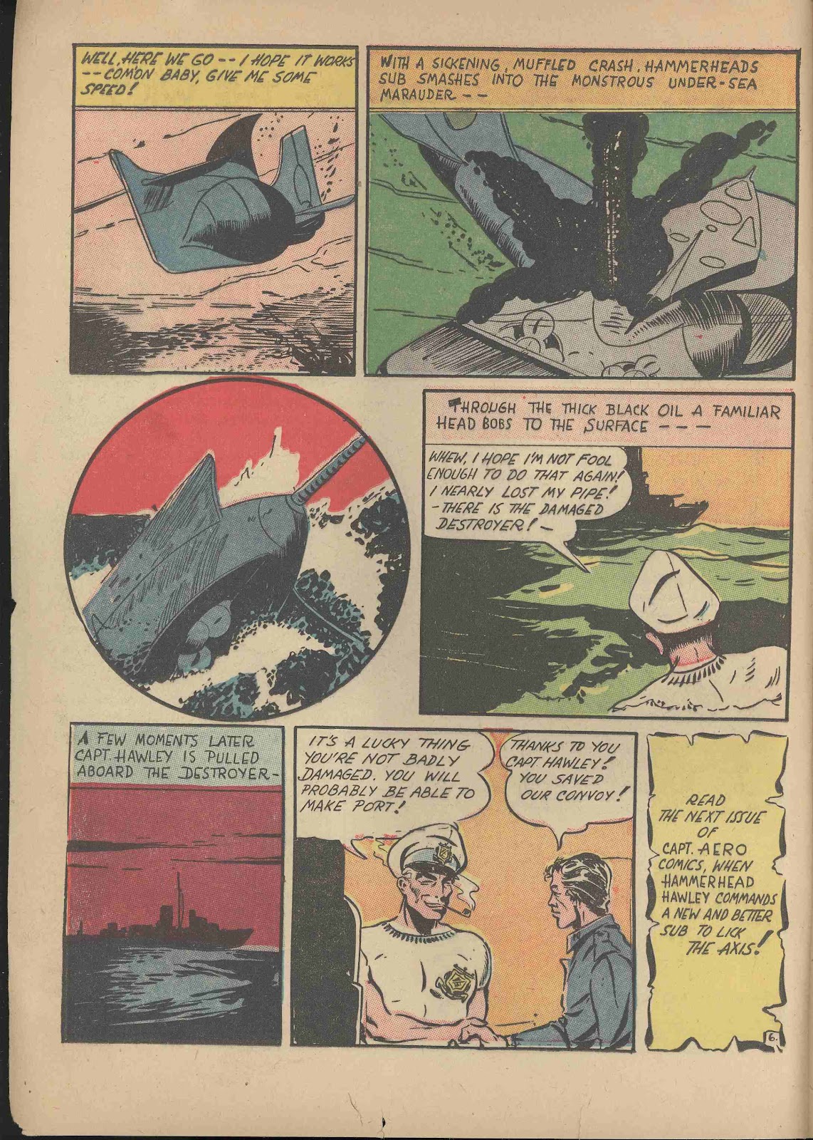 Captain Aero Comics issue 11 - Page 30