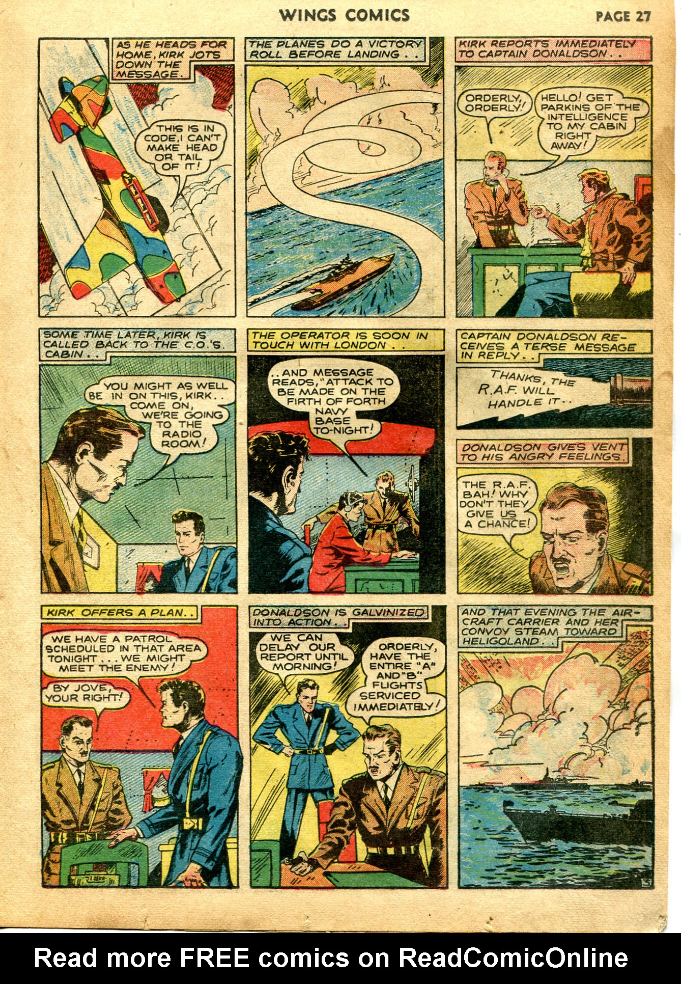 Read online Wings Comics comic -  Issue #5 - 29