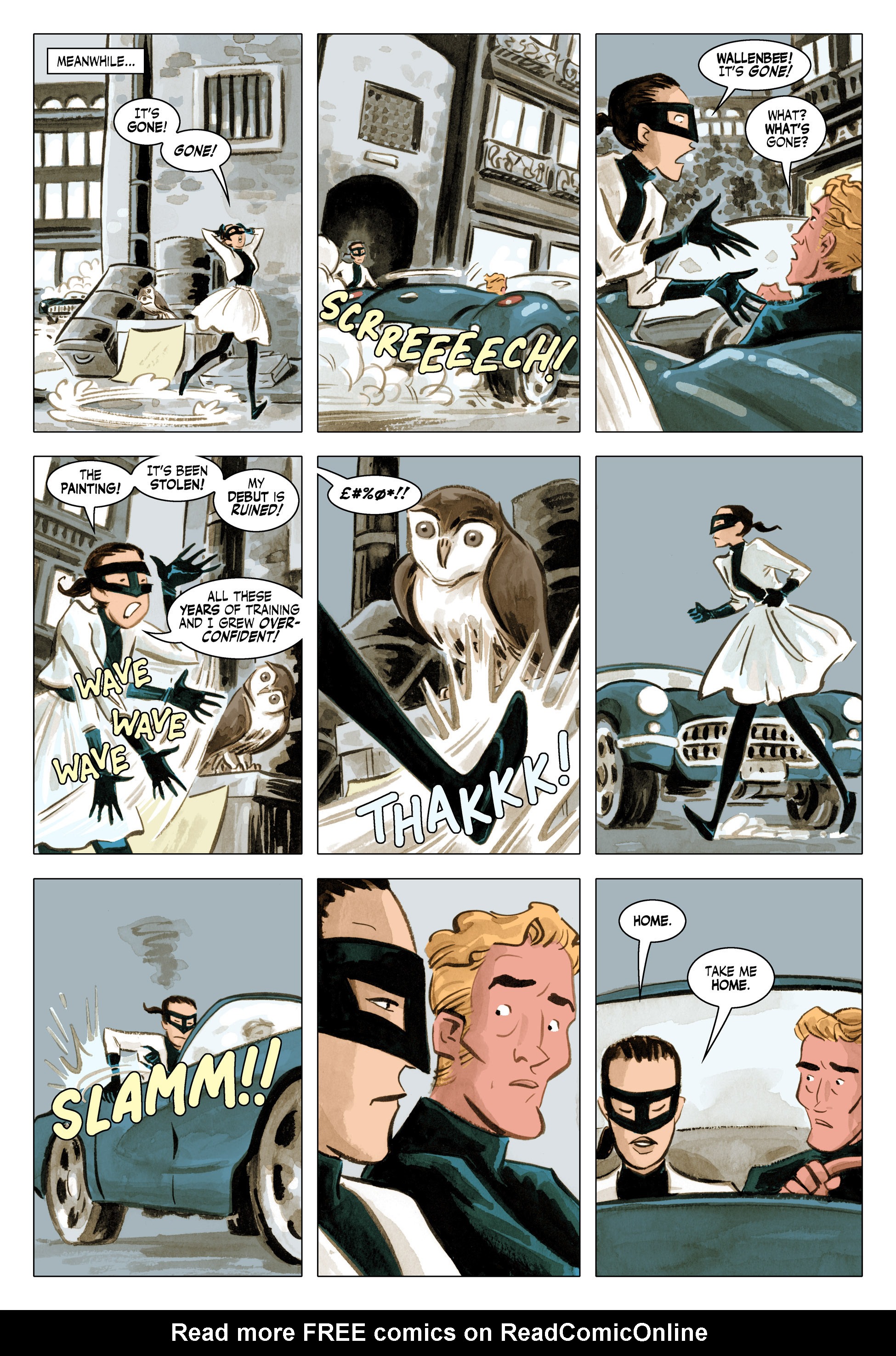 Read online Bandette (2012) comic -  Issue #14 - 19