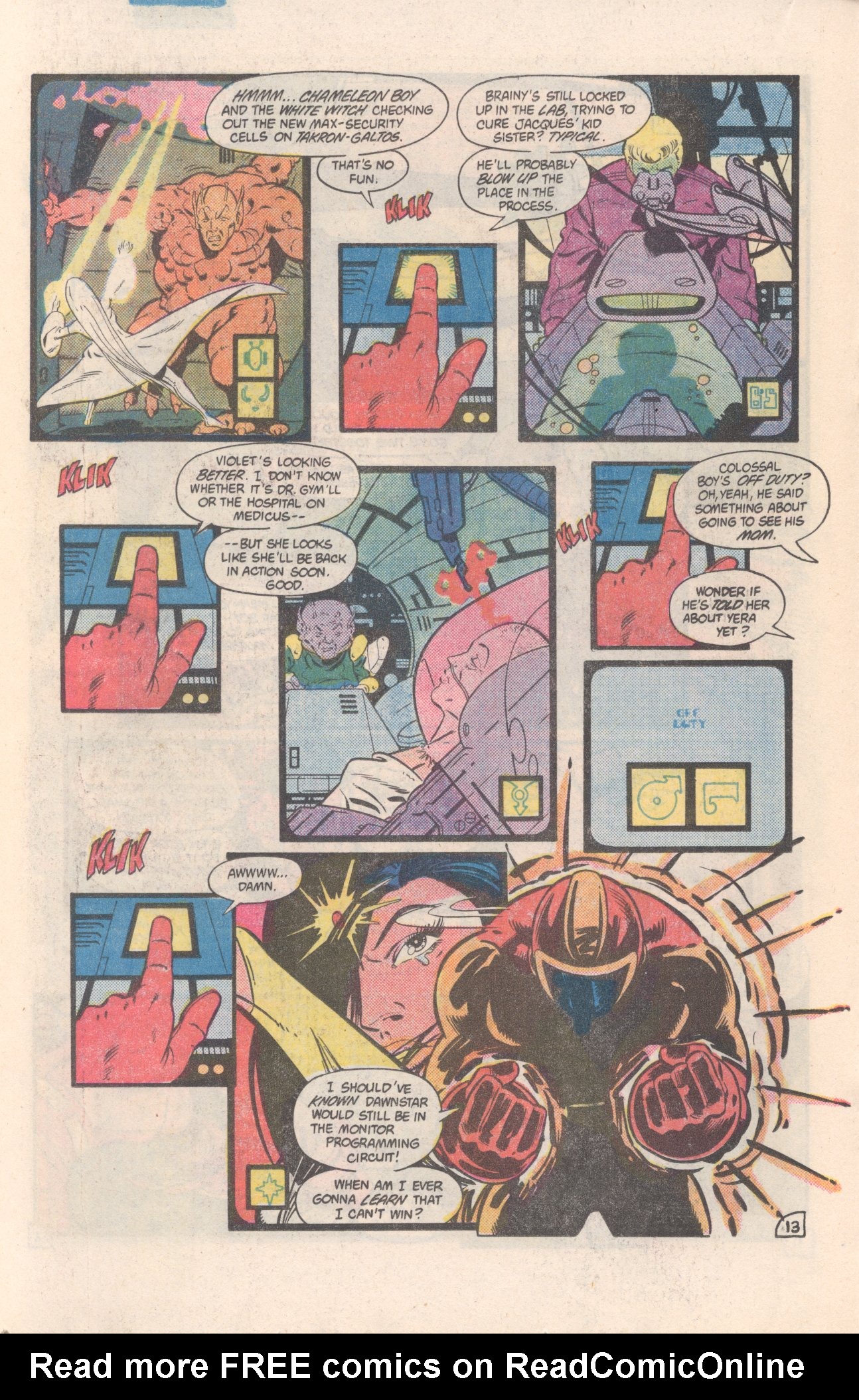 Legion of Super-Heroes (1980) 308 Page 13