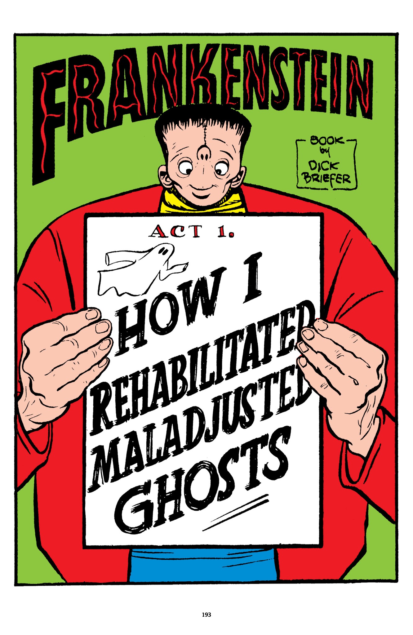 Read online Frankenstein: The Mad Science of Dick Briefer comic -  Issue # TPB - 189