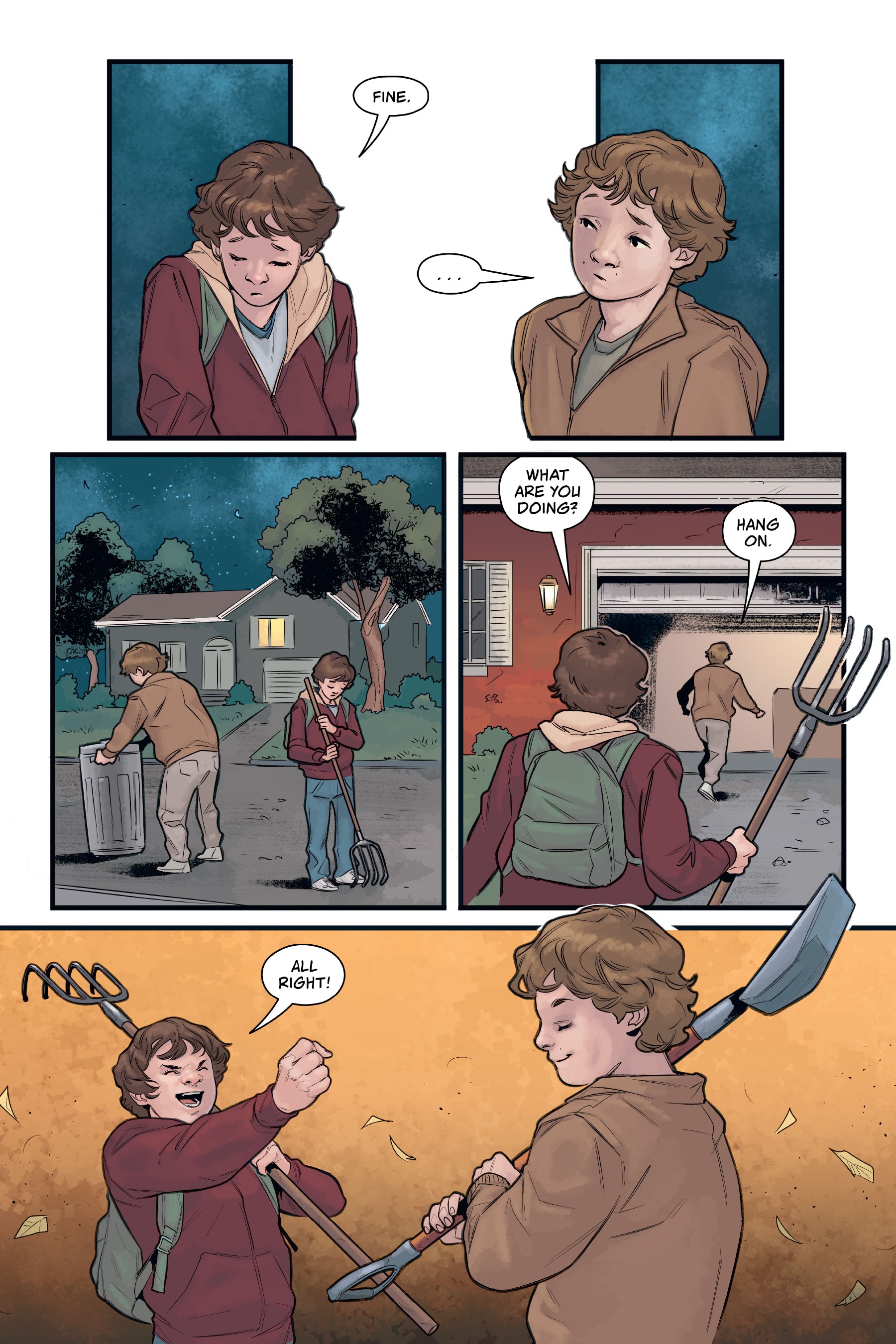 Read online Stranger Things: The Bully comic -  Issue # TPB - 49