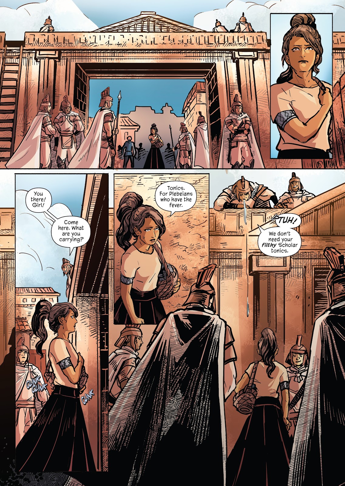 A Spark Within the Forge: An Ember in the Ashes Graphic Novel issue TPB - Page 129