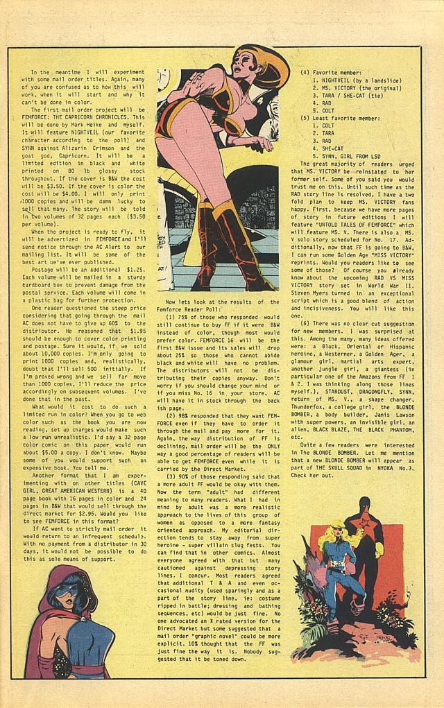 Read online Femforce comic -  Issue #15 - 21