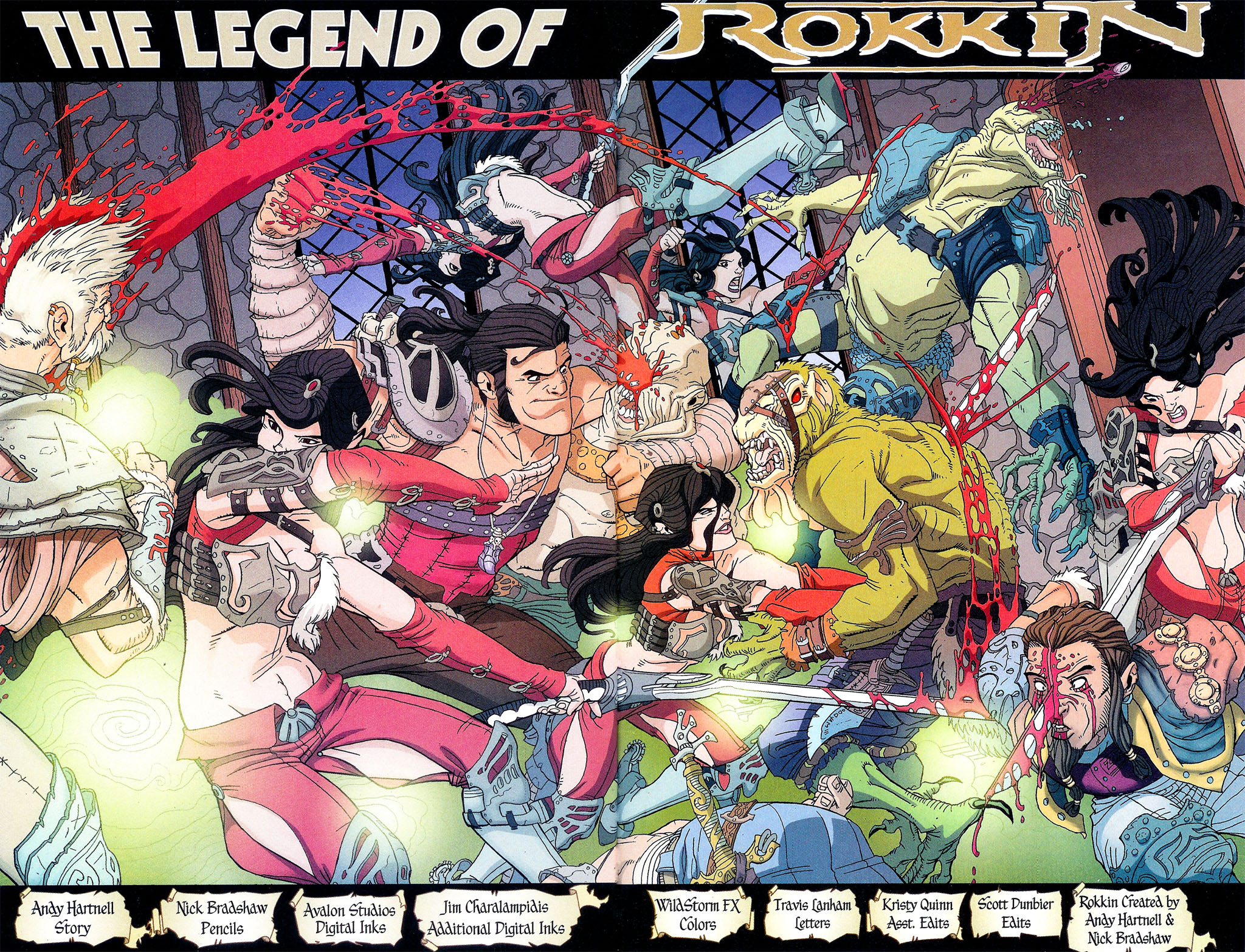 Read online Rokkin comic -  Issue #3 - 3