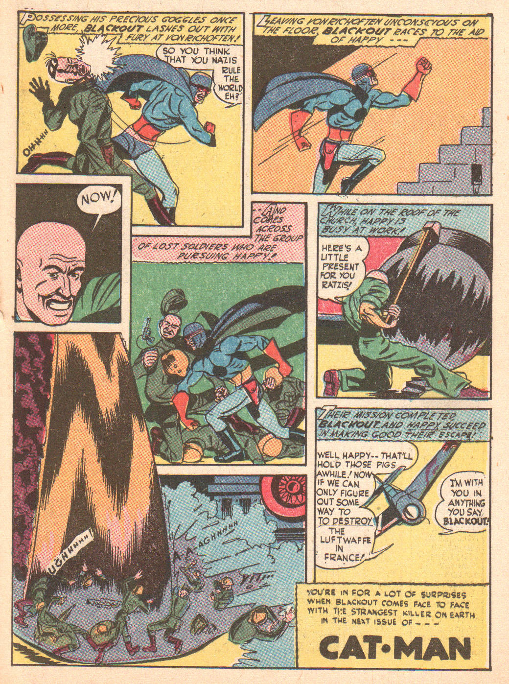 Read online Cat-Man Comics comic -  Issue #22 - 36