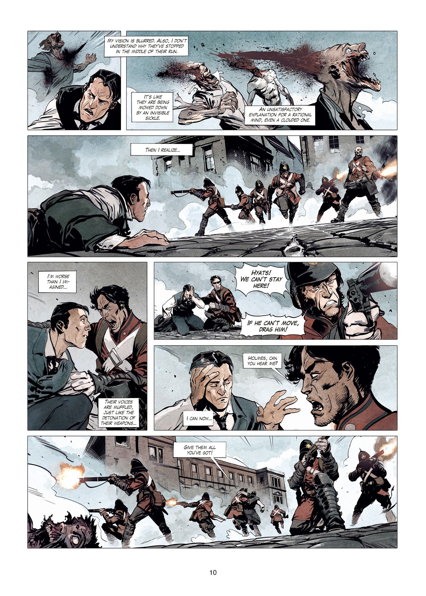 Read online Sherlock Holmes Society comic -  Issue #4 - 10