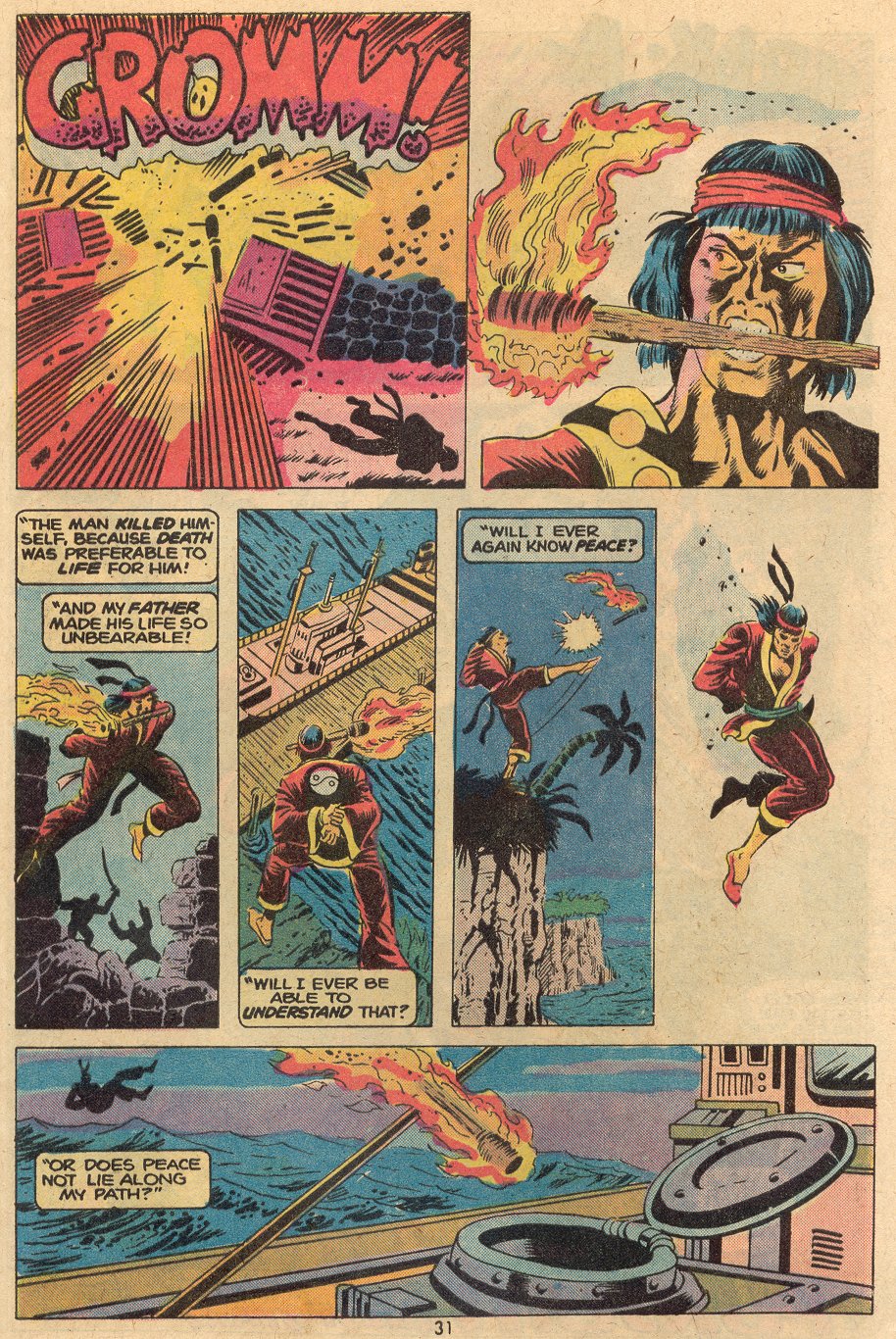 Read online Master of Kung Fu (1974) comic -  Issue #18 - 18