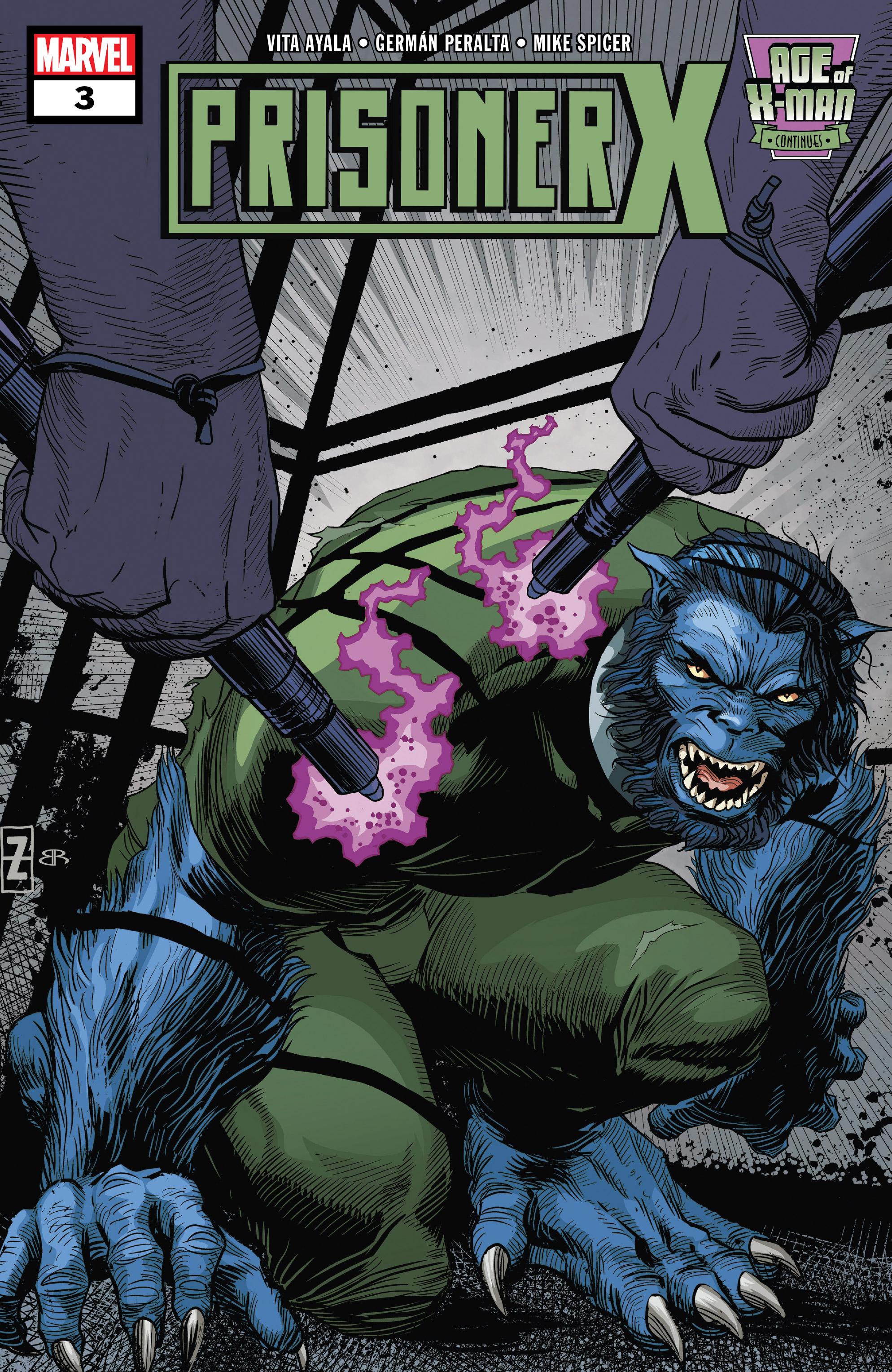 Read online Age of X-Man: Prisoner X comic -  Issue #3 - 1