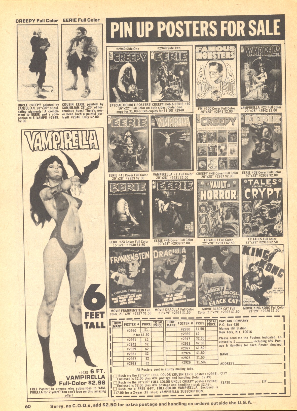 Creepy (1964) Issue #58 #58 - English 60