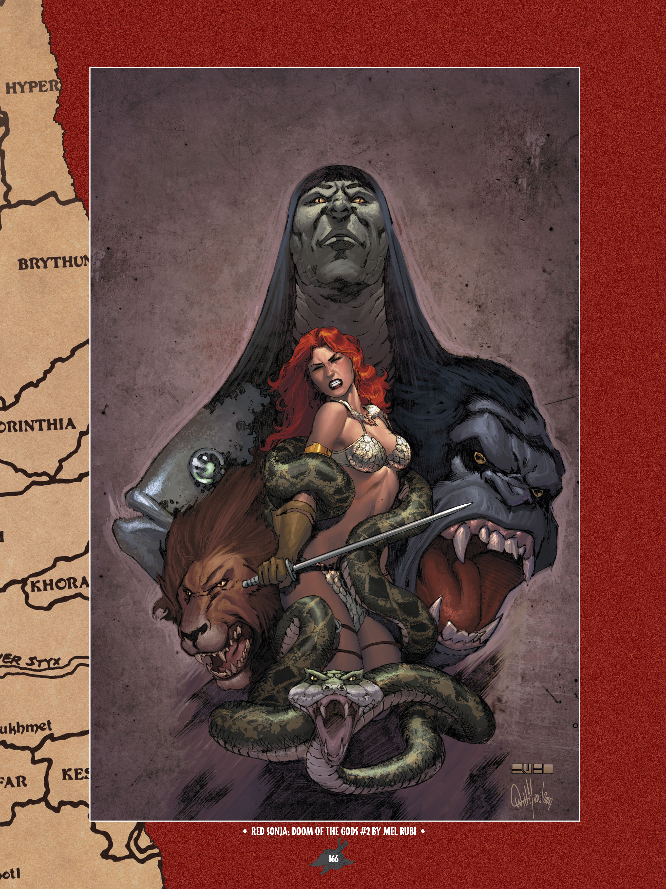 Read online The Art of Red Sonja comic -  Issue # TPB 1 (Part 2) - 59