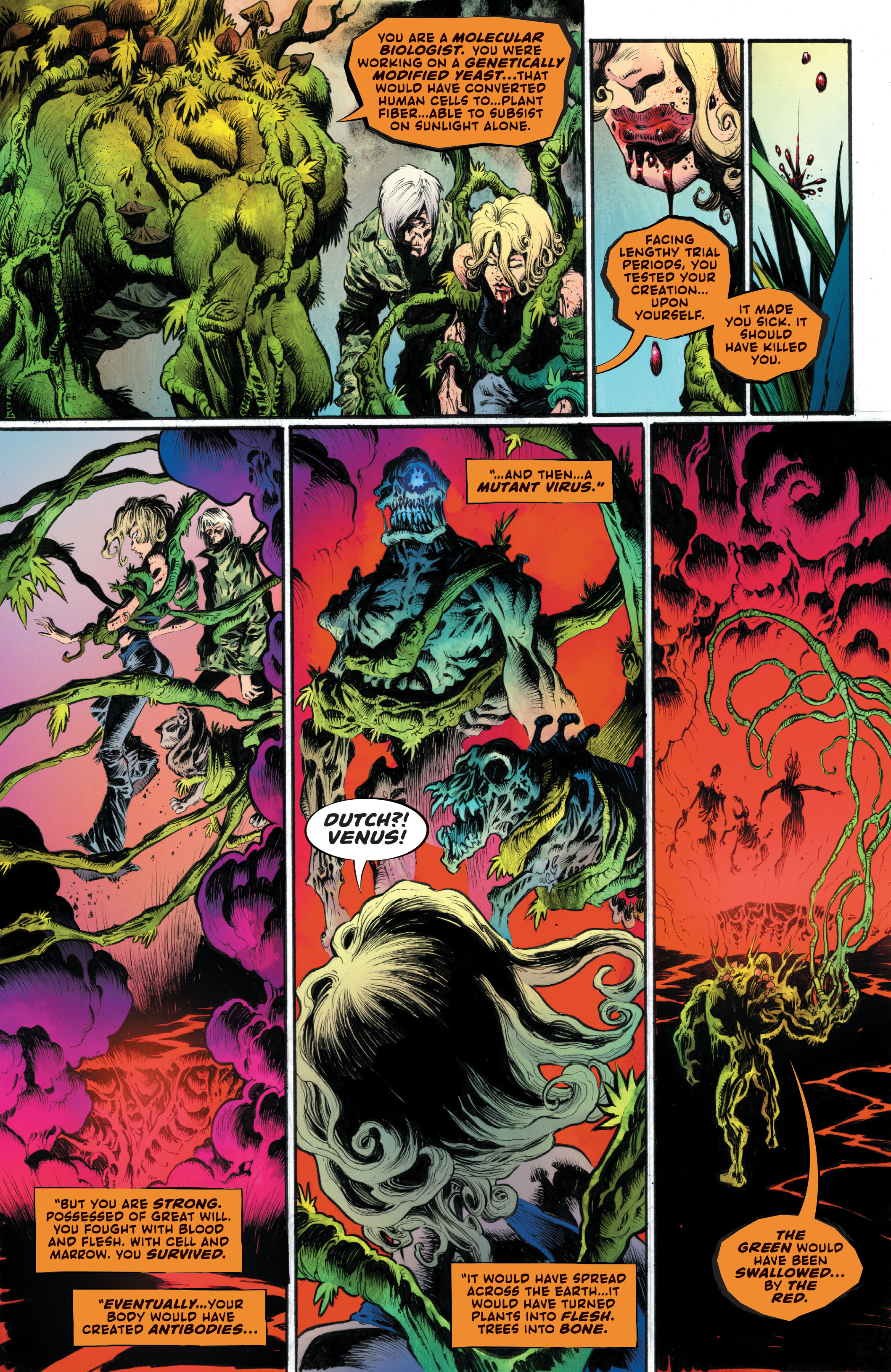 Read online Swamp Thing: Roots of Terror The Deluxe Edition comic -  Issue # TPB (Part 1) - 81