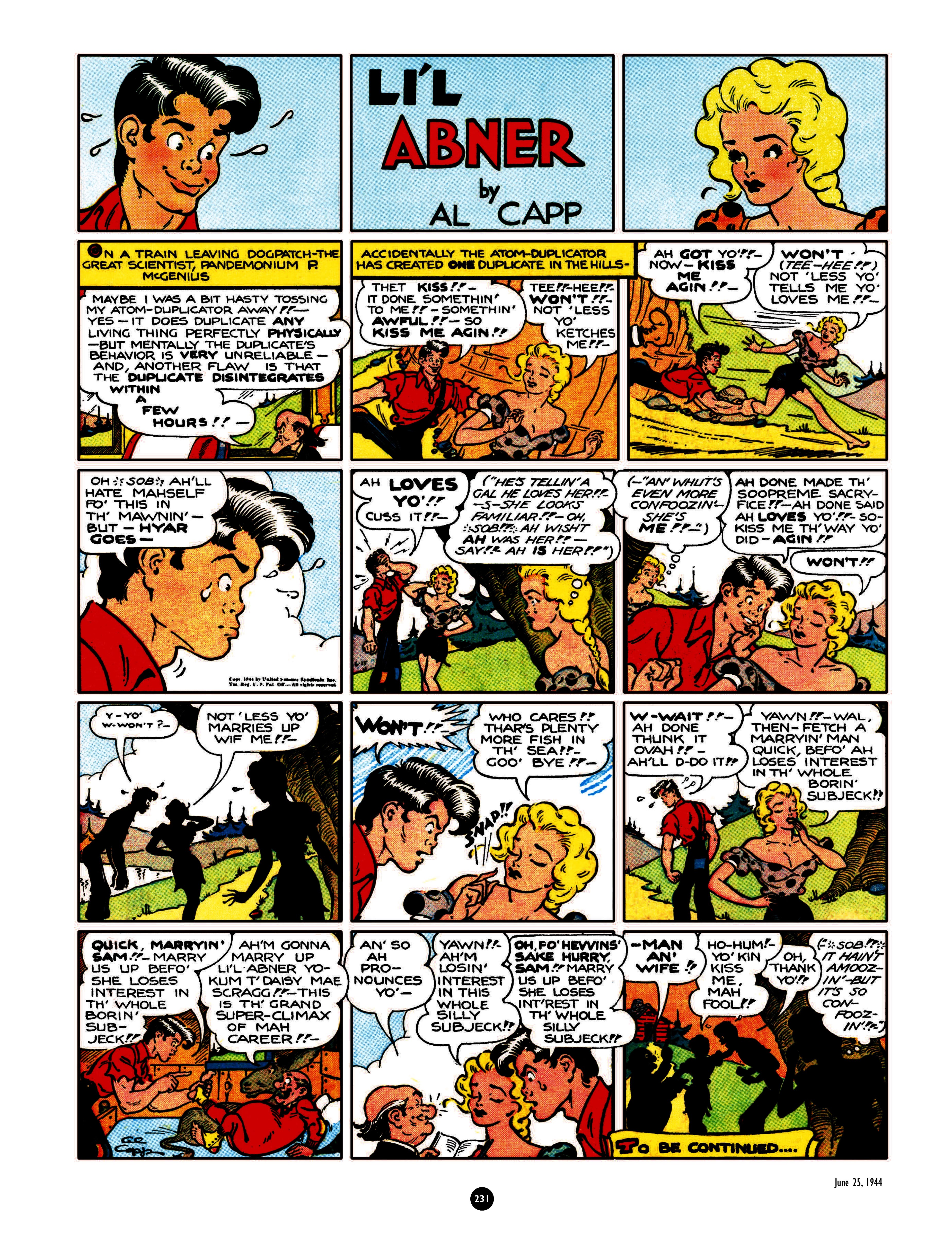 Read online Al Capp's Li'l Abner Complete Daily & Color Sunday Comics comic -  Issue # TPB 5 (Part 3) - 33