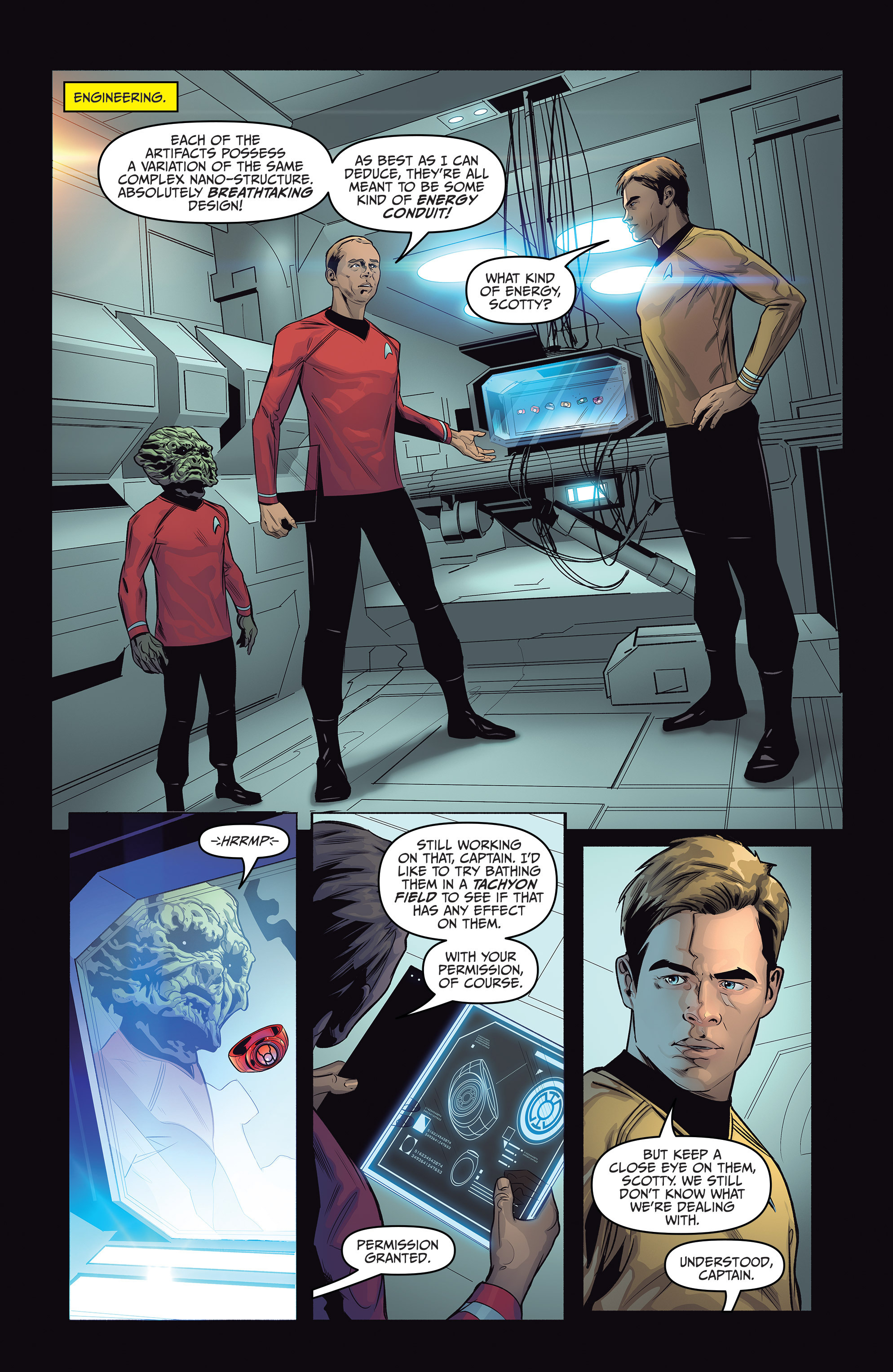 Read online Star Trek/Green Lantern (2015) comic -  Issue #1 - 12