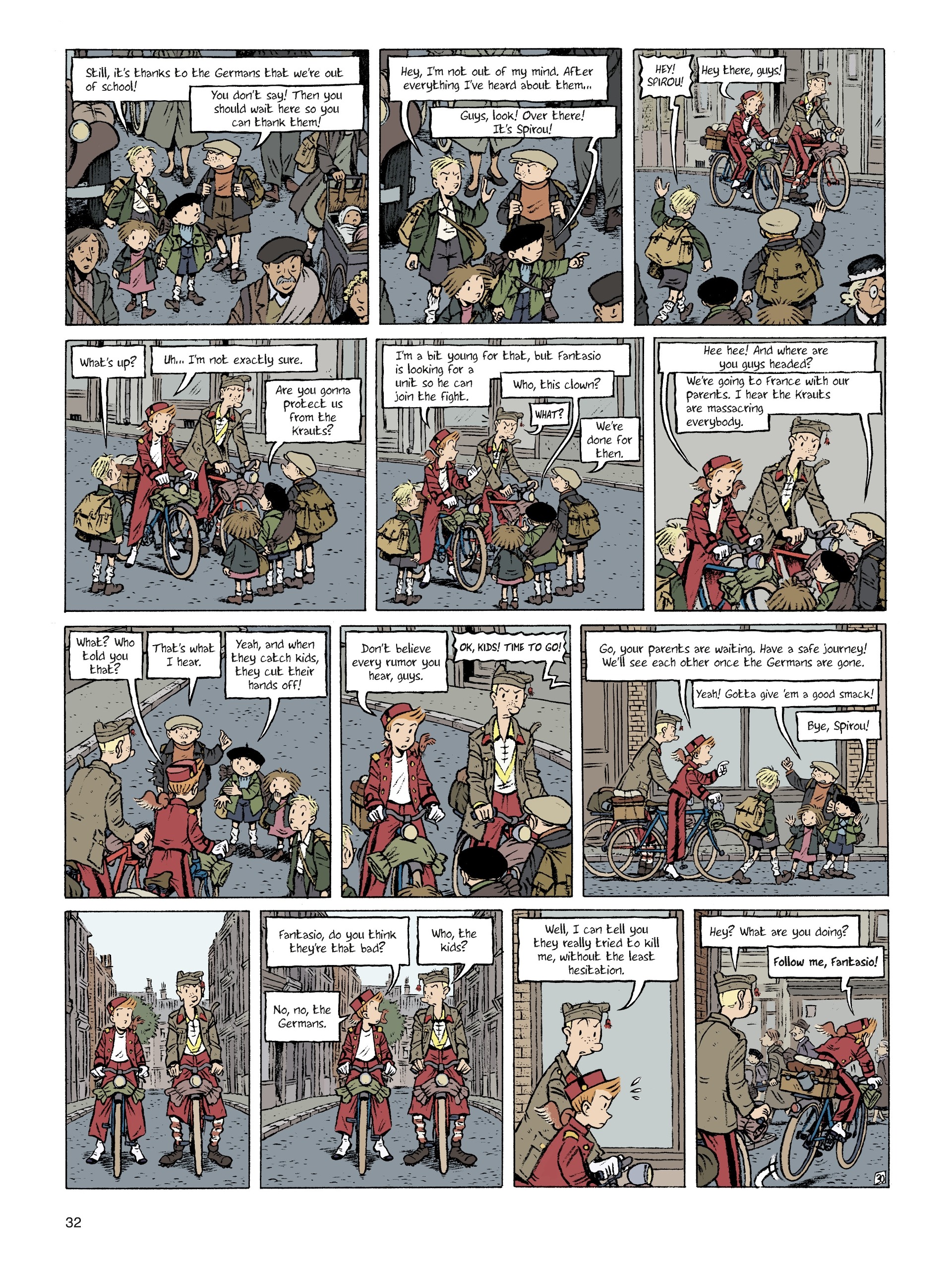 Read online Spirou: Hope Against All Odds comic -  Issue #1 - 32