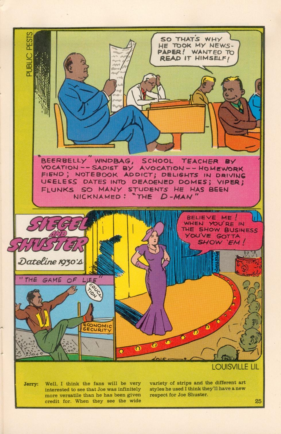 Read online Siegel and Shuster: Dateline 1930's comic -  Issue #1 - 27