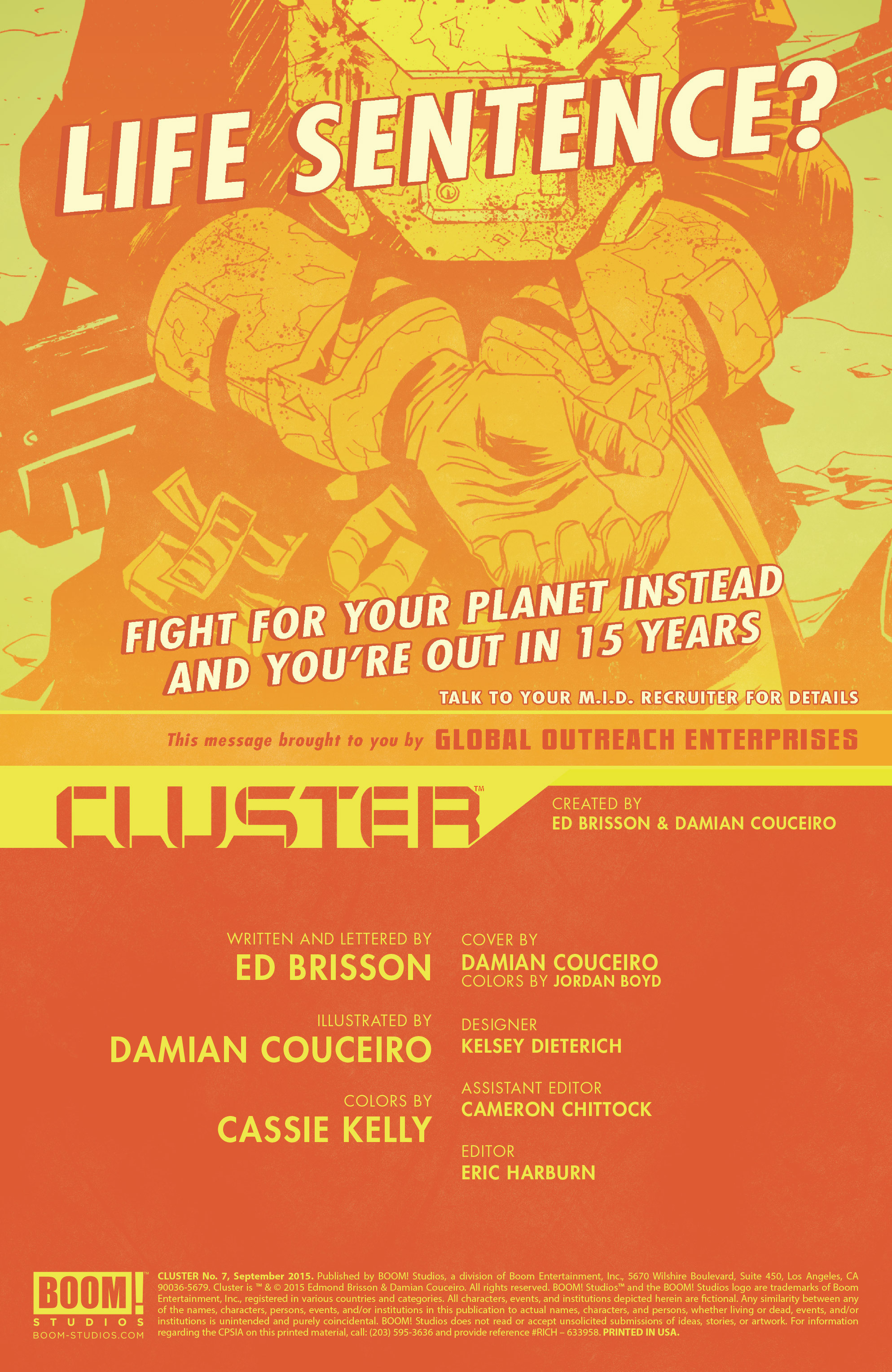 Read online Cluster comic -  Issue #7 - 2