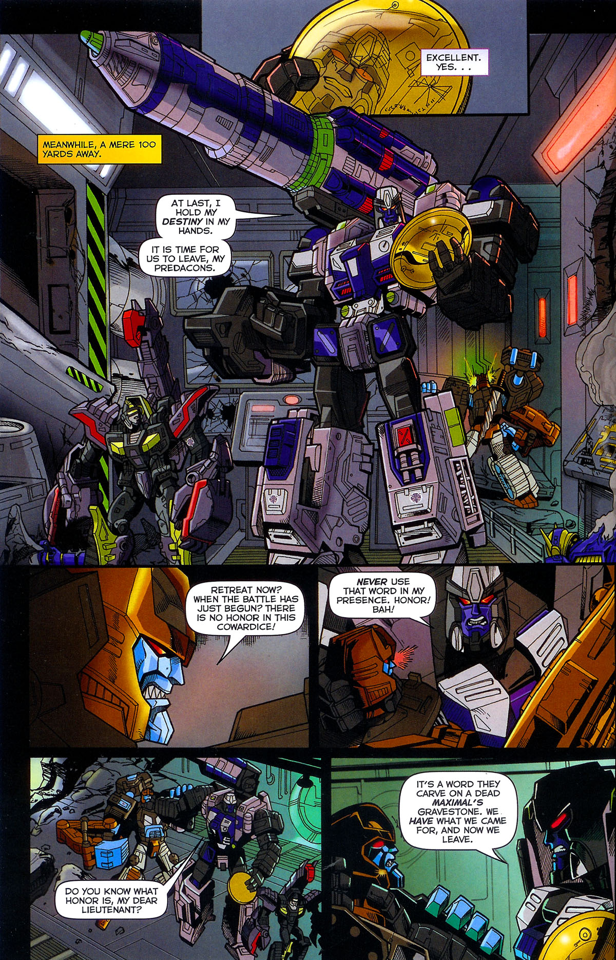 Read online Transformers: Timelines comic -  Issue #1 - 6
