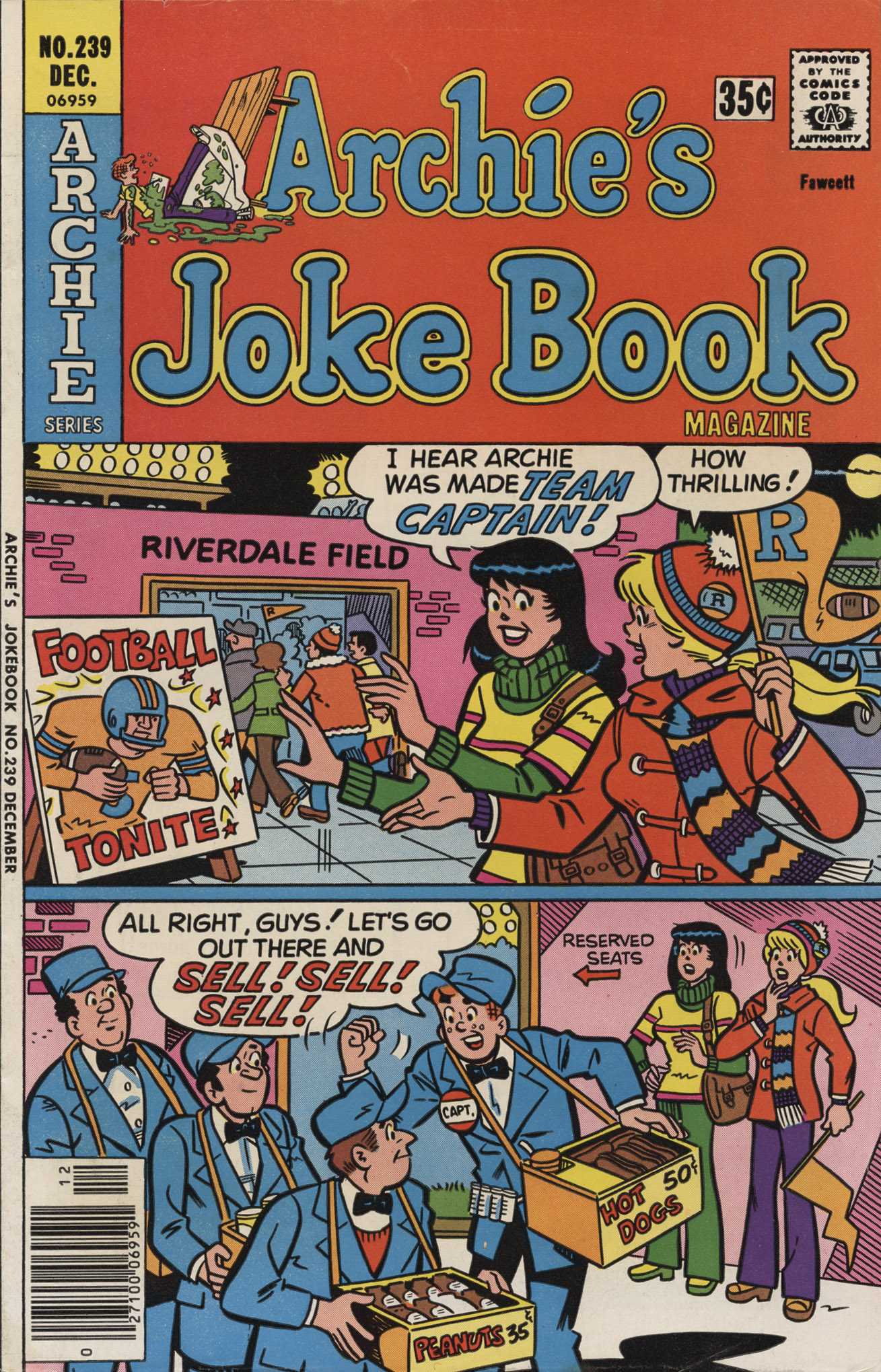 Read online Archie's Joke Book Magazine comic -  Issue #239 - 1