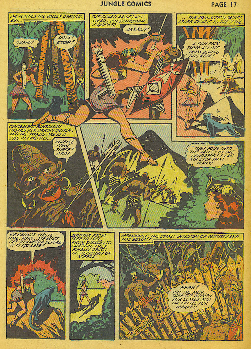 Read online Jungle Comics comic -  Issue #36 - 20