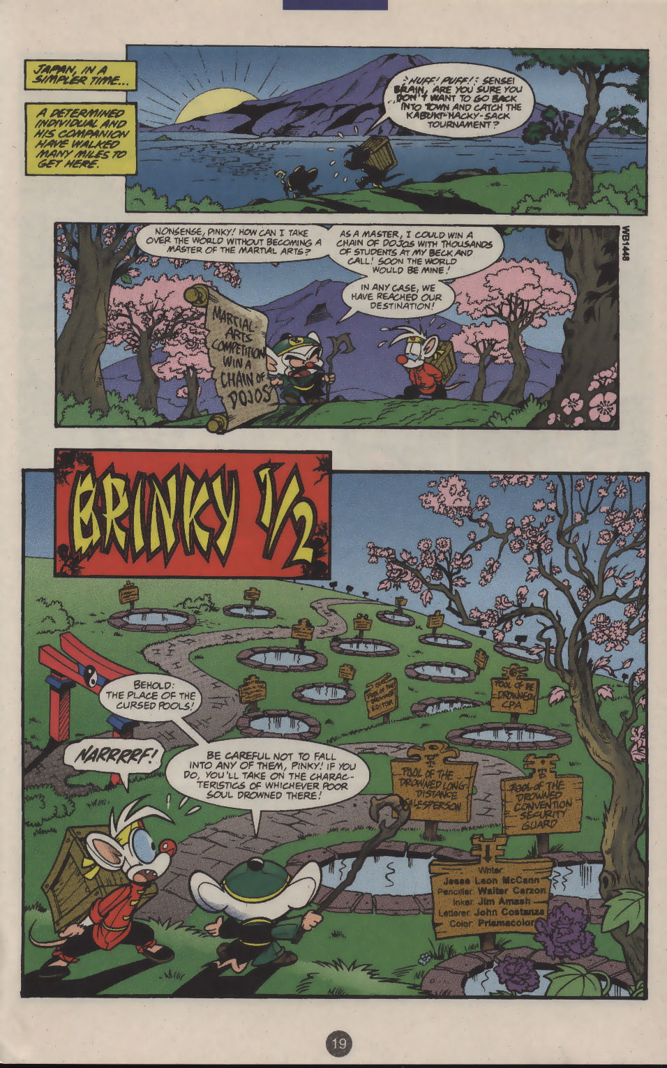 Read online Pinky and The Brain comic -  Issue #18 - 14