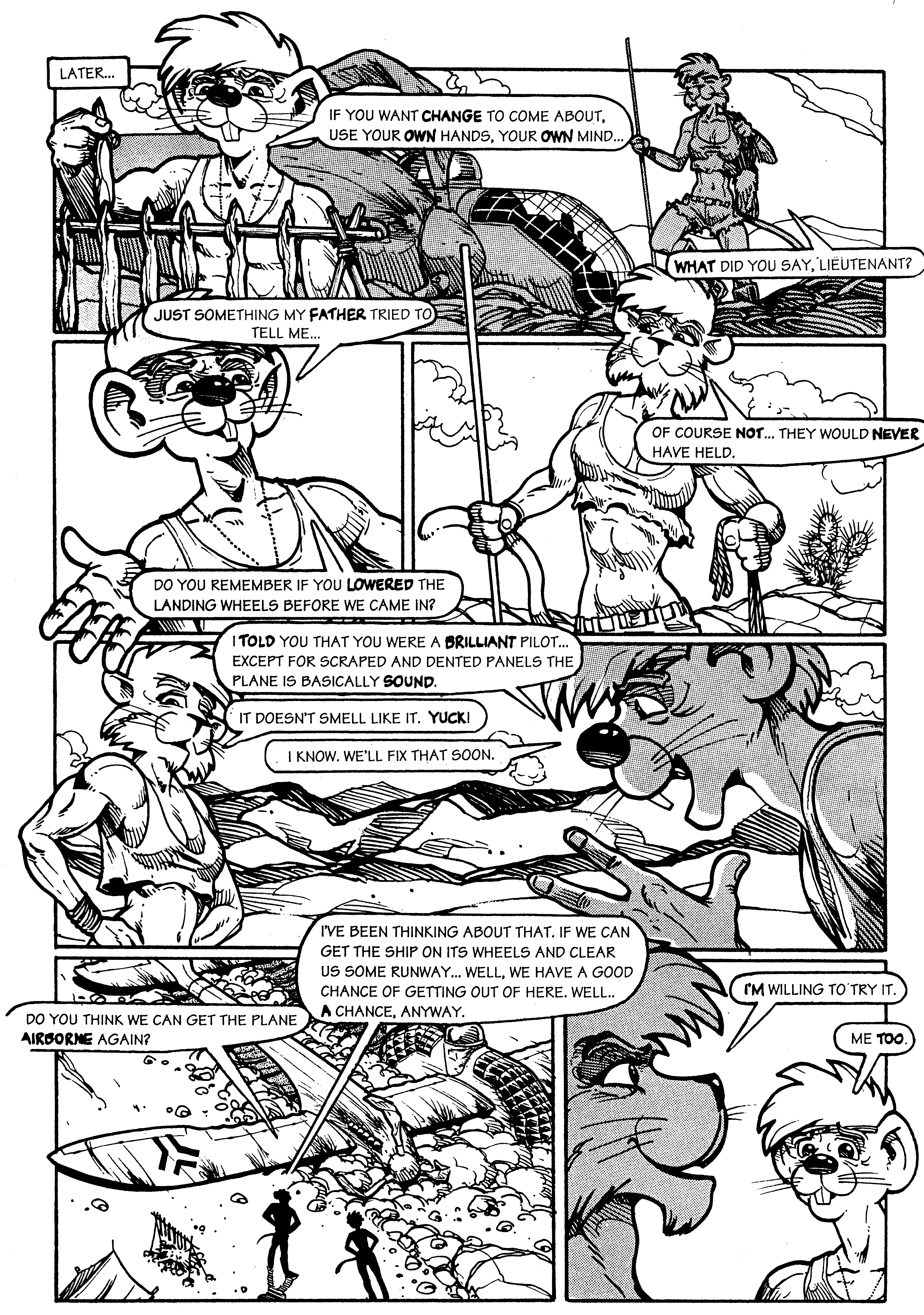 Read online ZU (1995) comic -  Issue #8 - 9