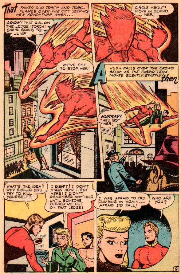 Read online The Human Torch (1940) comic -  Issue #28 - 4