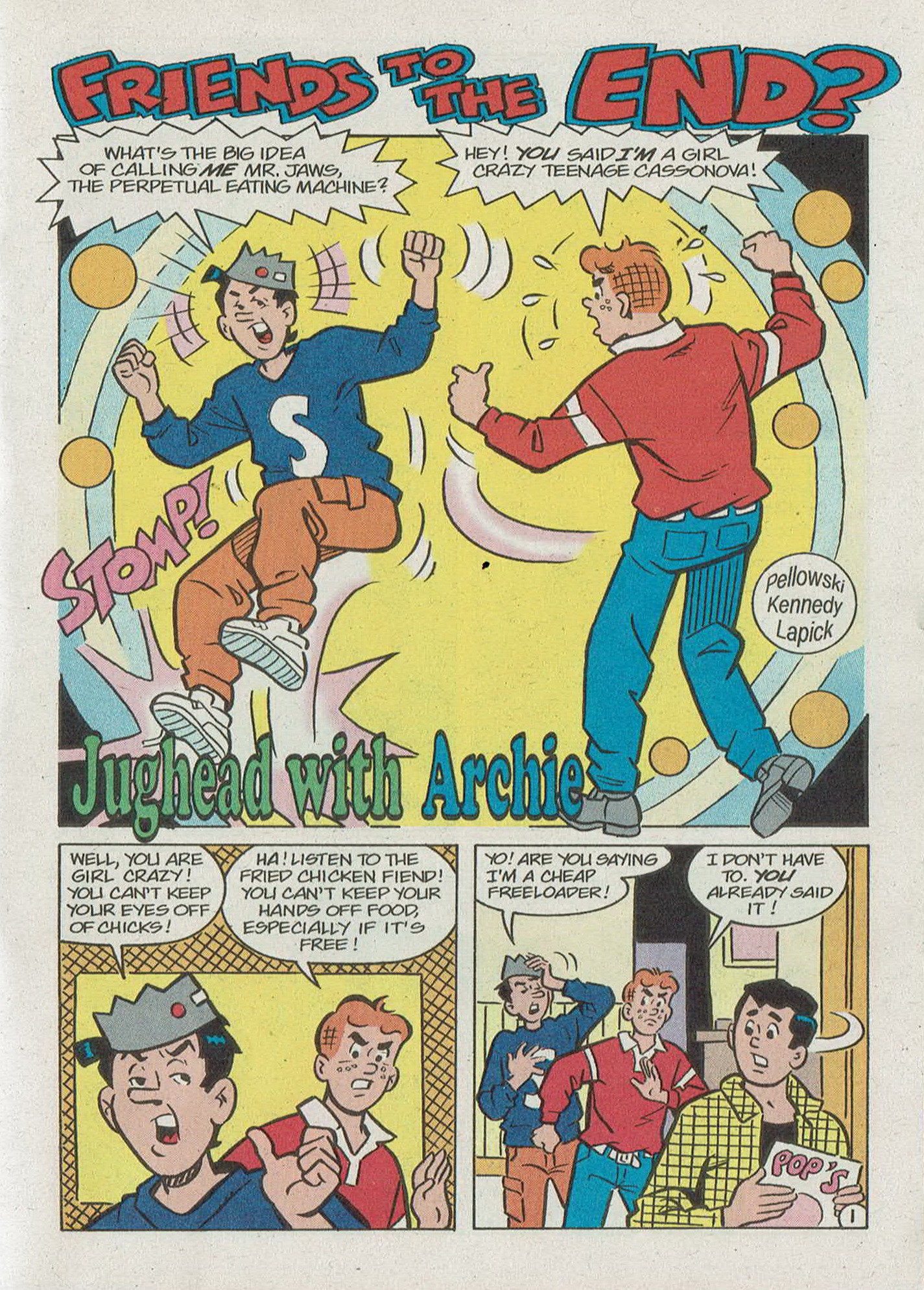 Read online Jughead with Archie Digest Magazine comic -  Issue #187 - 93