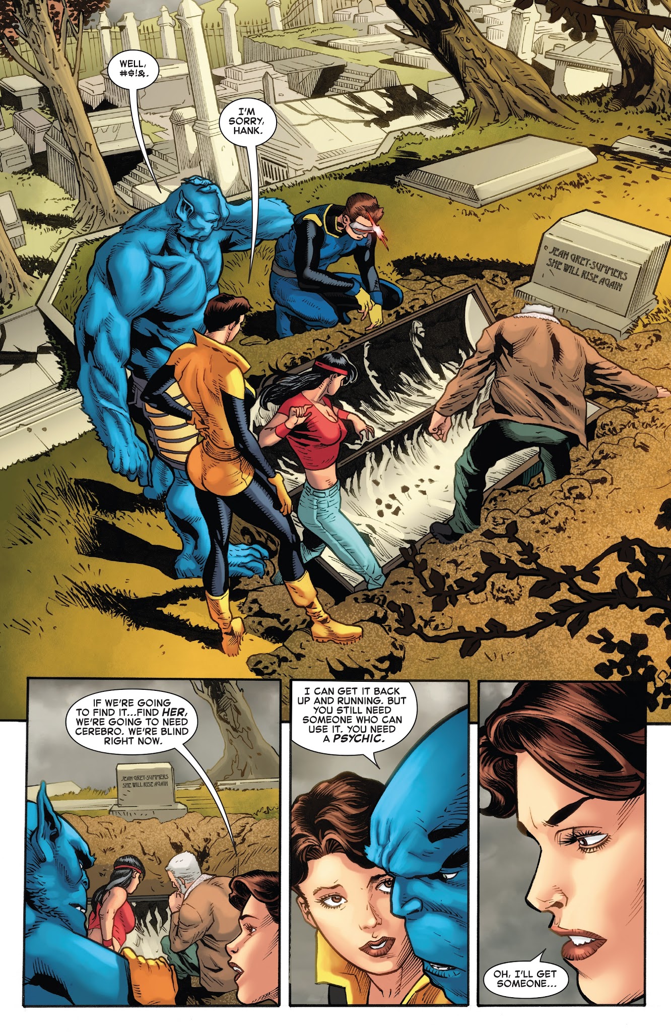 Read online Phoenix Resurrection: The Return of Jean Grey comic -  Issue #3 - 10