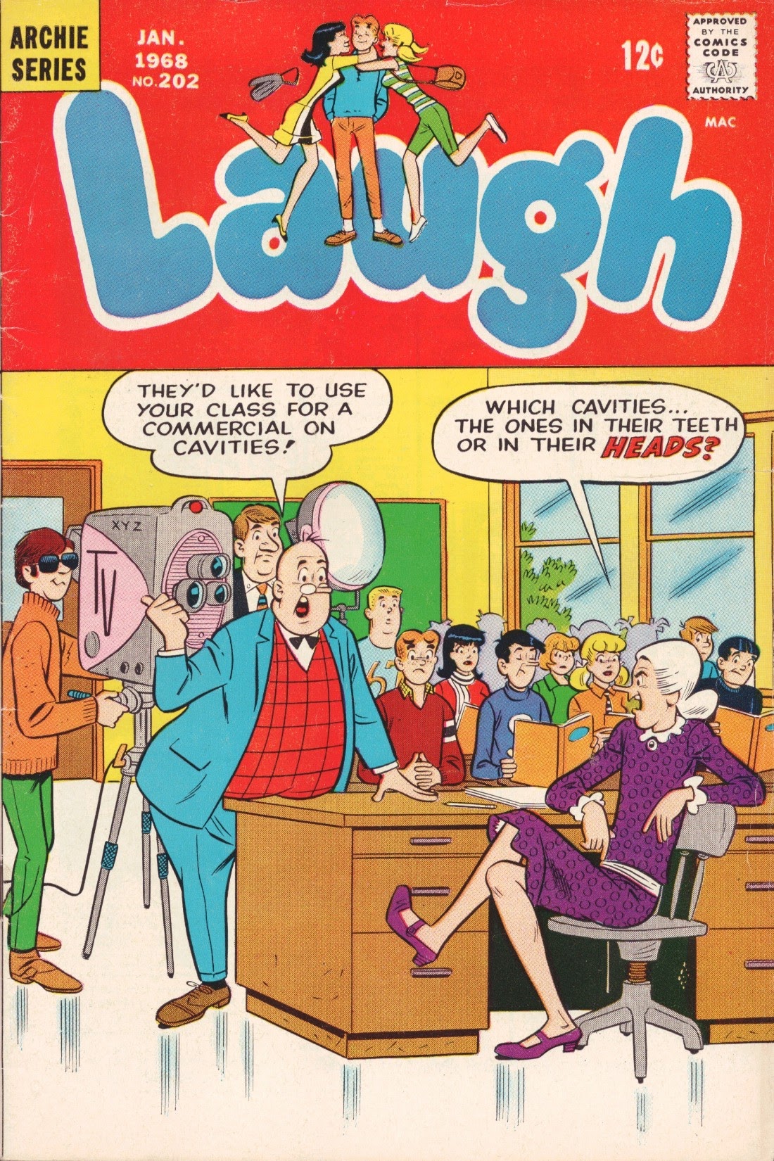 Read online Laugh (Comics) comic -  Issue #202 - 1