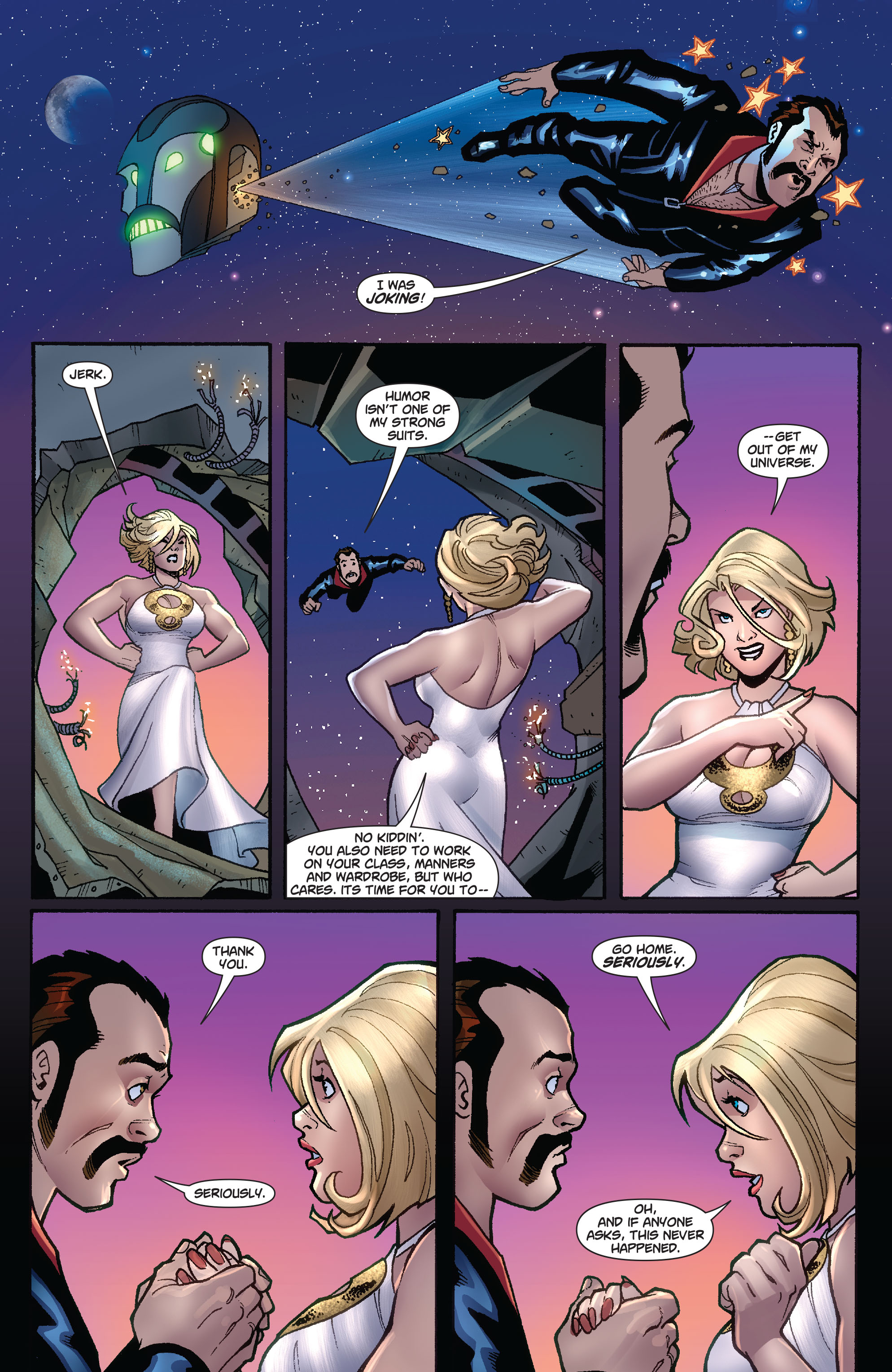 Read online Power Girl (2009) comic -  Issue #8 - 19