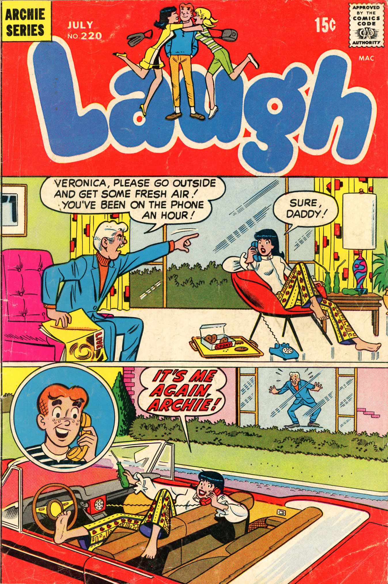 Read online Laugh (Comics) comic -  Issue #220 - 1
